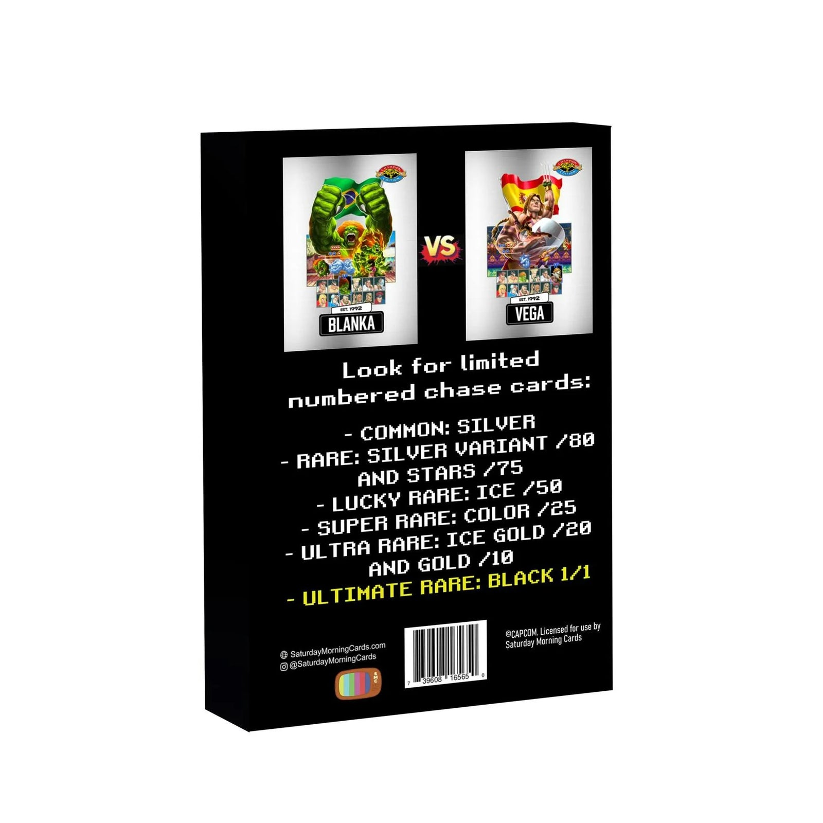 DRAFT - Street Fighter 2 Volume 5 Blanka Vs. Vega Hobby Box | Saturday Morning Cards