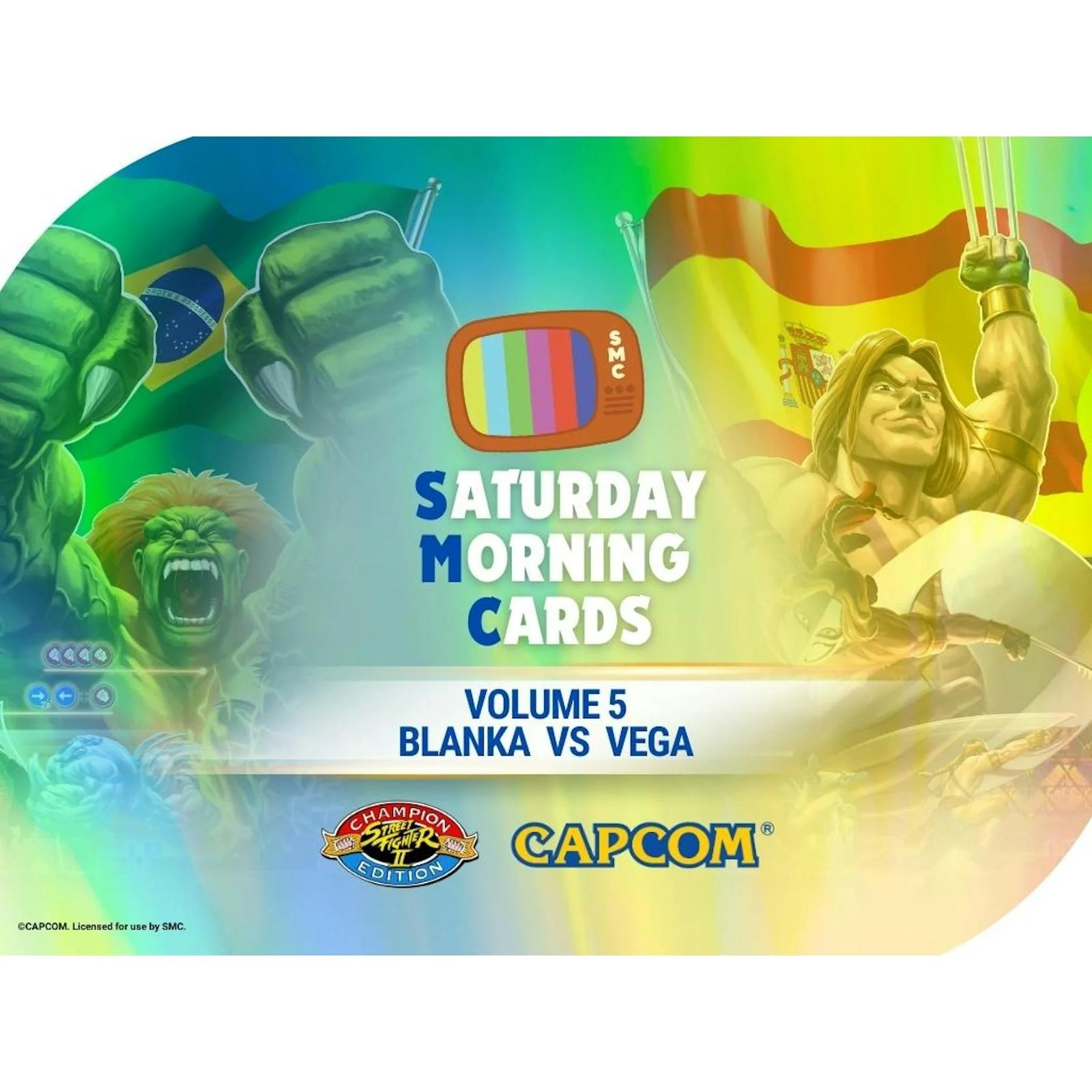 DRAFT - Street Fighter 2 Volume 5 Blanka Vs. Vega Hobby 10-Box Case | 2026 Saturday Morning Cards