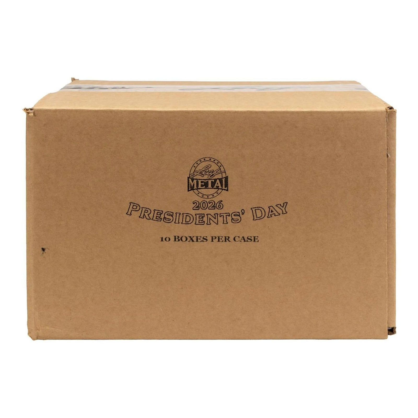 DRAFT - New 2026 Leaf Metal Presidents' Day Hobby 10-Box Case