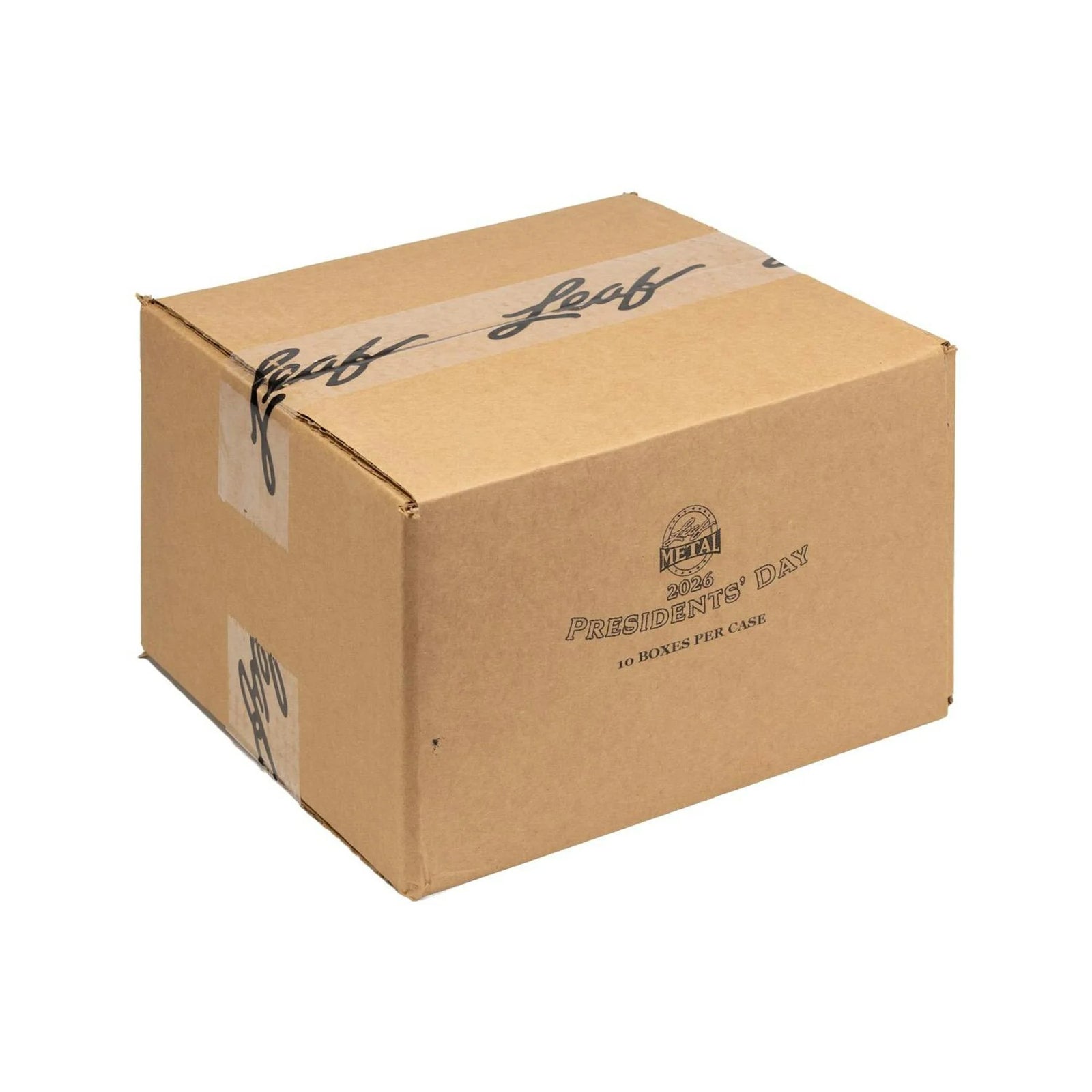 DRAFT - New 2026 Leaf Metal Presidents' Day Hobby 10-Box Case