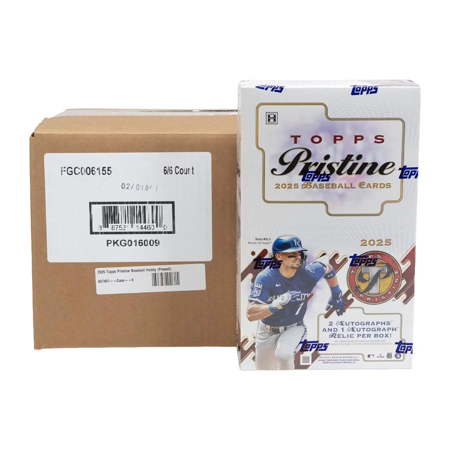 DRAFT - 2025 Topps Pristine Baseball Hobby 6-Box Case