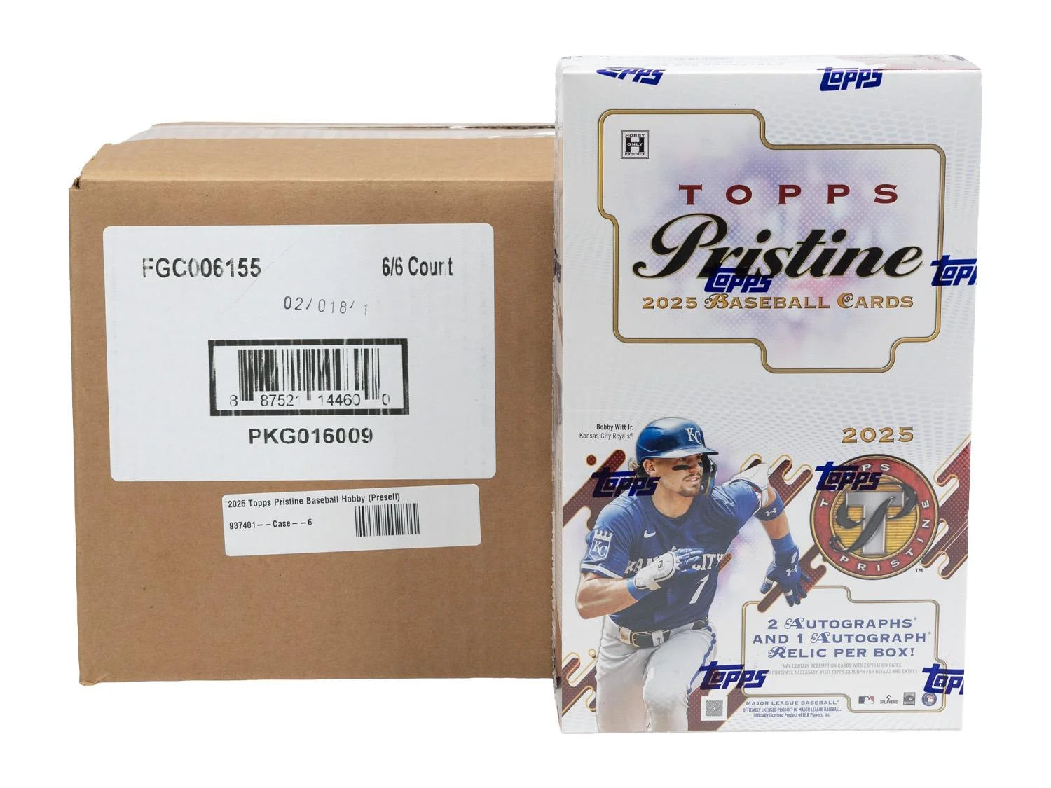 DRAFT - 2025 Topps Pristine Baseball Hobby 6-Box Case
