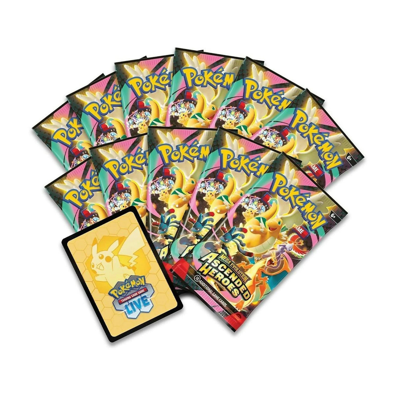Pokemon Mega Evolution Ascended Heroes Pokemon Center Exclusive Elite Trainer Box