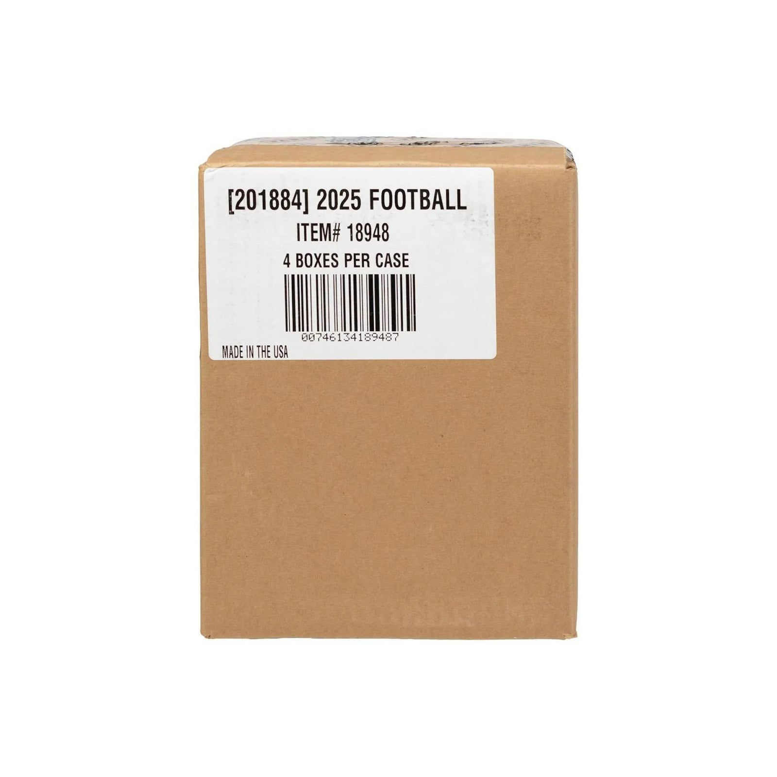 DRAFT - 2025 Panini National Treasures Football Hobby 4-Box Case | SKU BVDA0L566Q