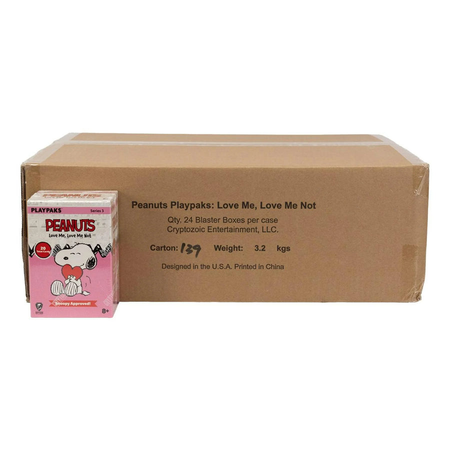 DRAFT - 2026 Cryptozoic Peanuts Playpaks Love Me Love Me Not 24-Box Case