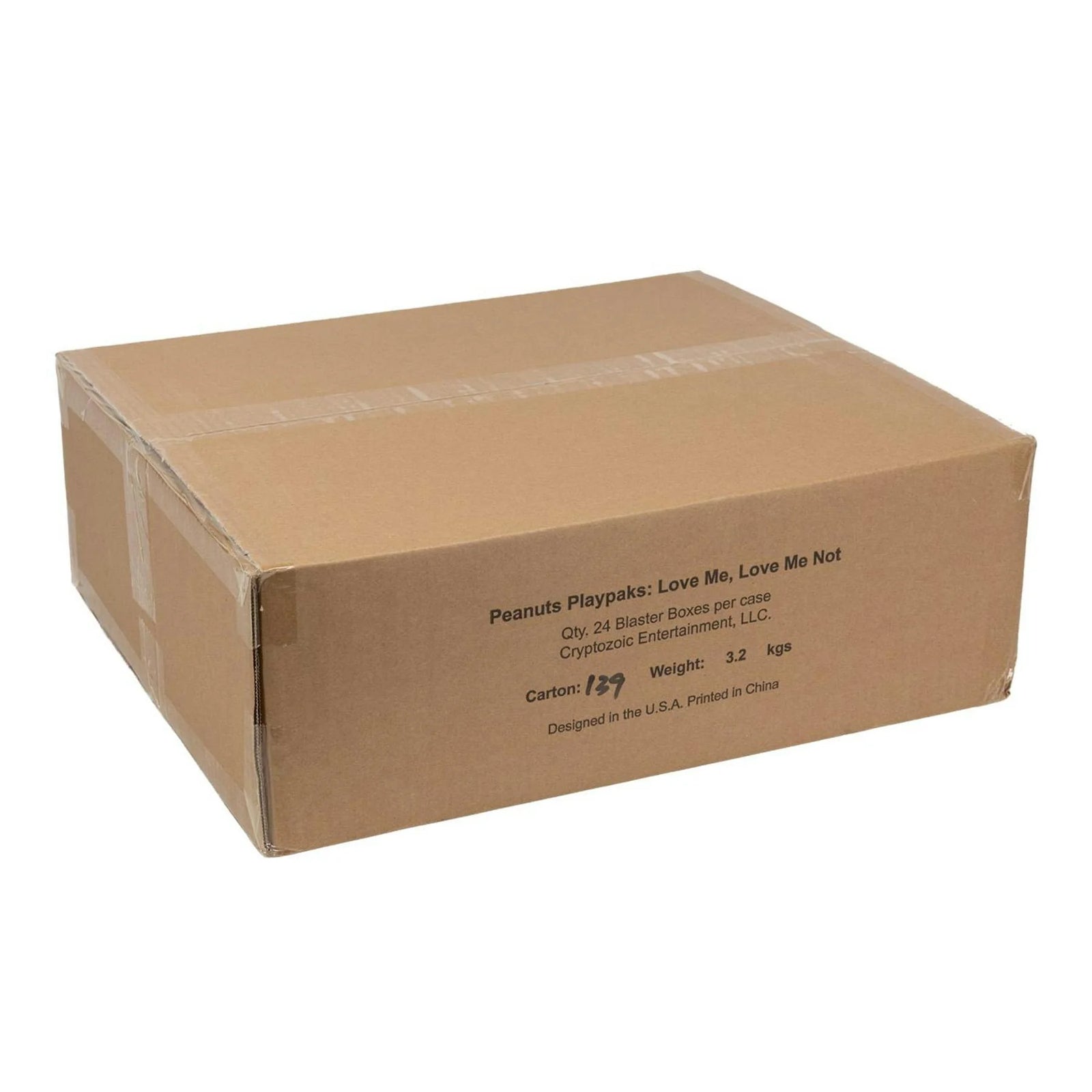 DRAFT - 2026 Cryptozoic Peanuts Playpaks Love Me Love Me Not 24-Box Case