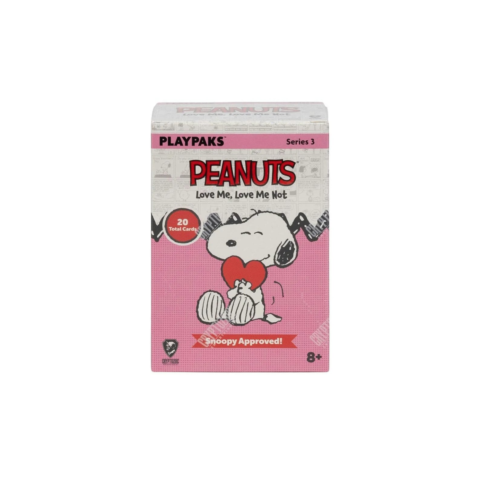 DRAFT - 2026 Cryptozoic Peanuts Playpaks Love Me Love Me Not 24-Box Case