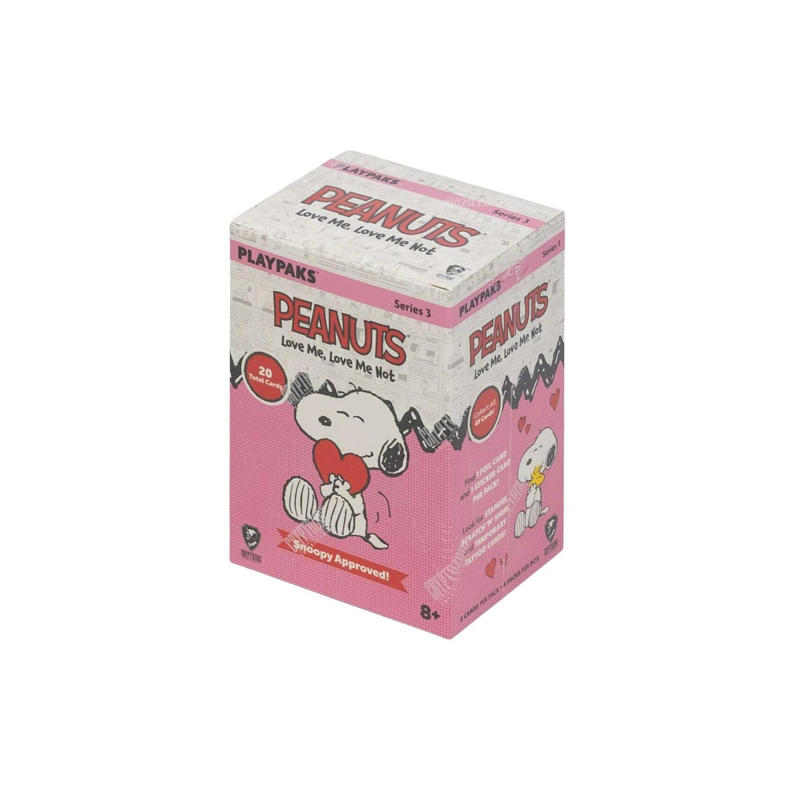 DRAFT - 2026 Cryptozoic Peanuts Playpaks Love Me Love Me Not 24-Box Case