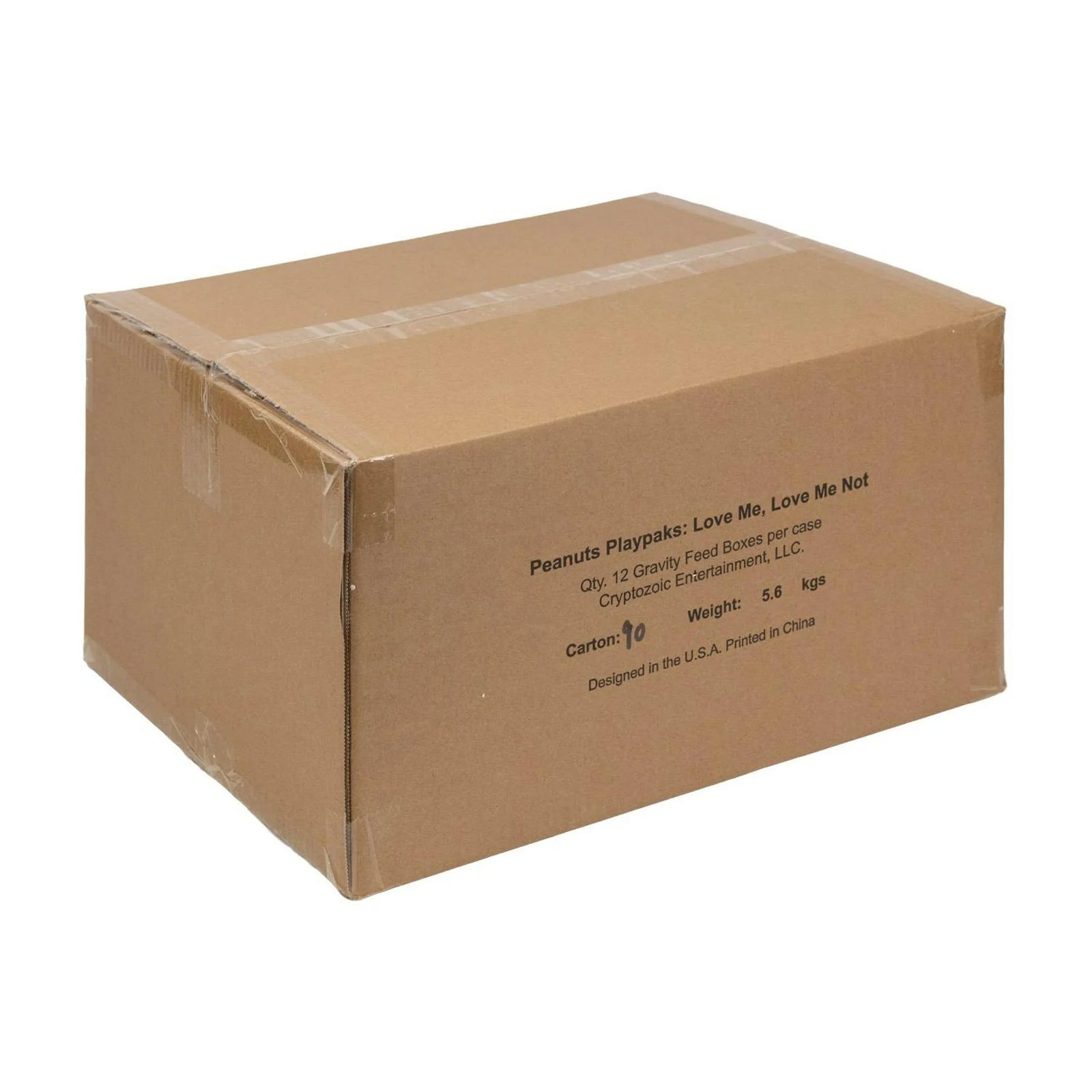 DRAFT - 2026 Cryptozoic Peanuts Playpaks Love Me, Love Me Not | 12-Box Case