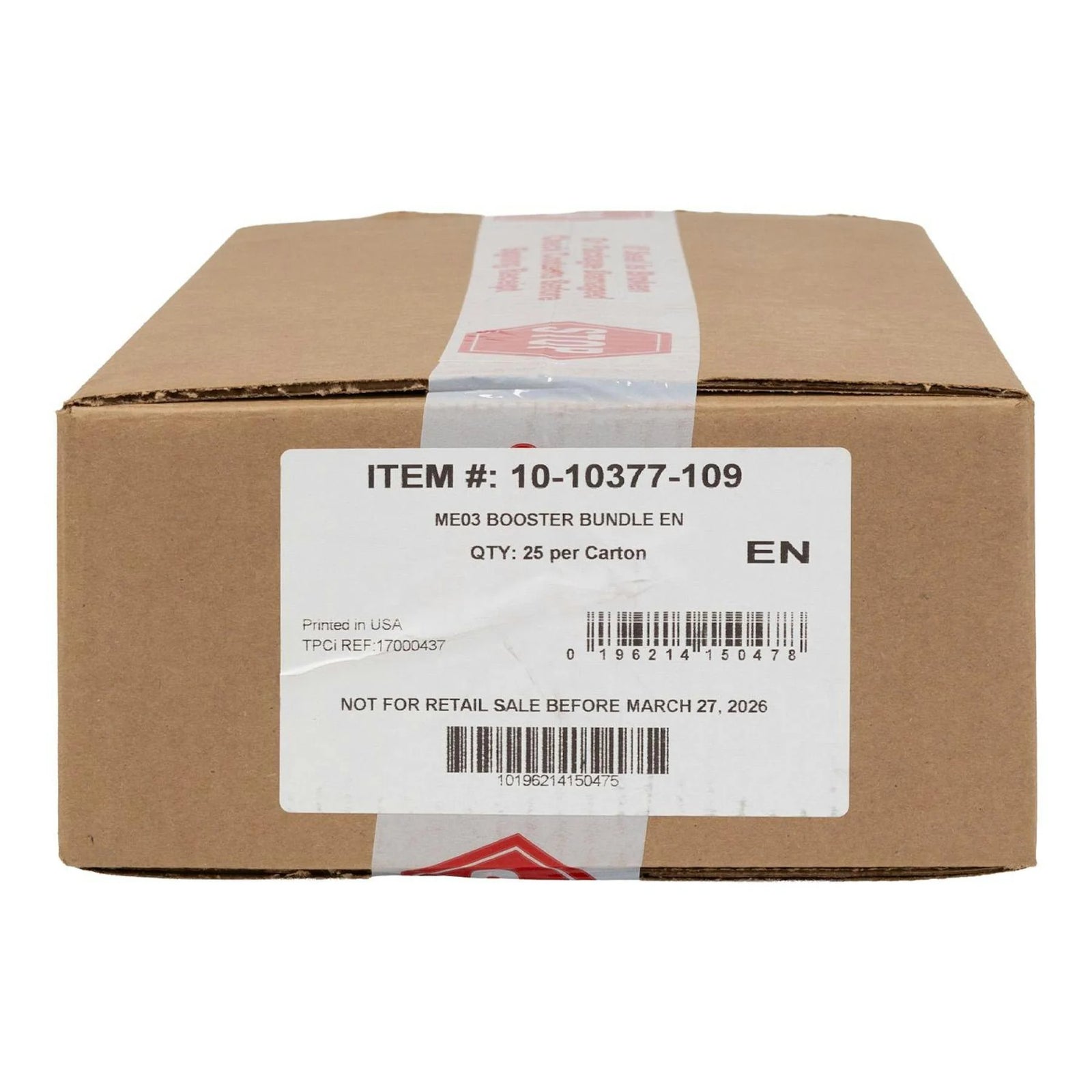 DRAFT - Pokemon Mega Evolution Perfect Order 6-Pack Booster 25-Bundle Case