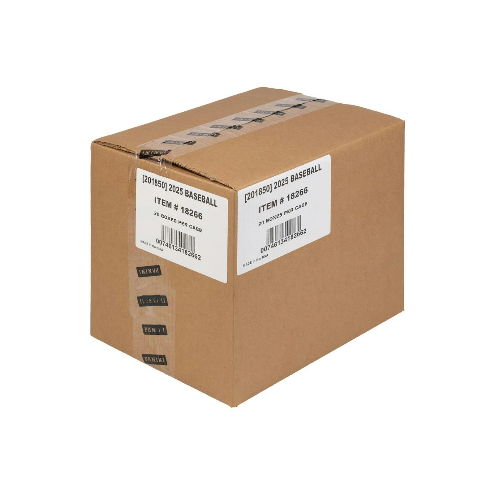 DRAFT - New 2025 Panini Prospect Edition Baseball Hobby 20-Box Case