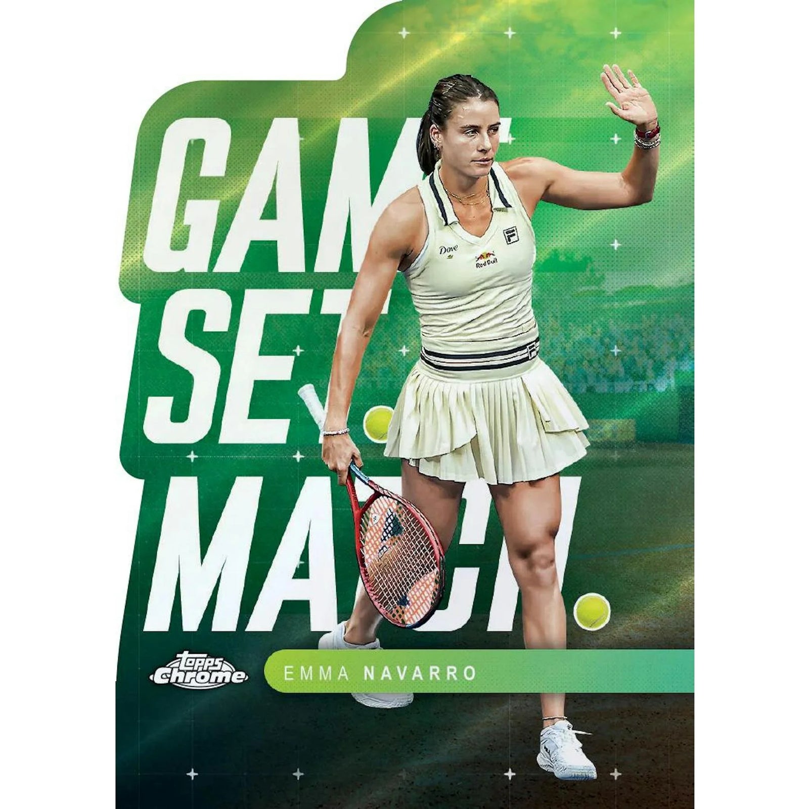 DRAFT - Just In 2025 Topps Chrome Tennis Hobby Box