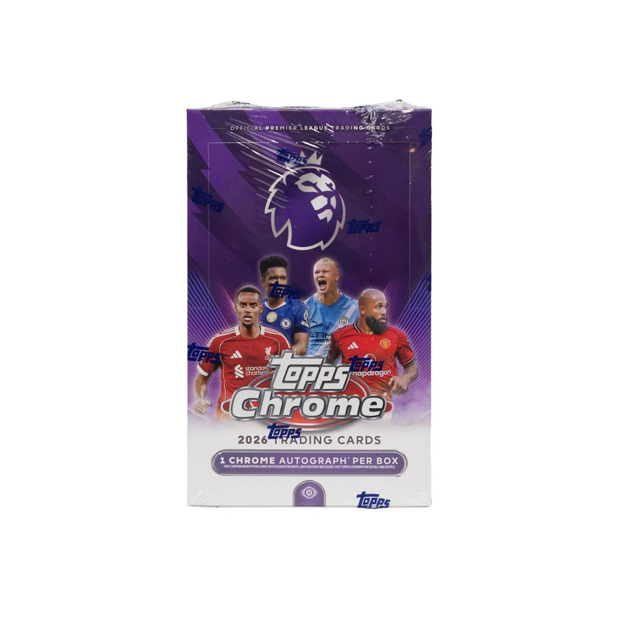 DRAFT - 2026 Topps Chrome Premier League Hobby Box