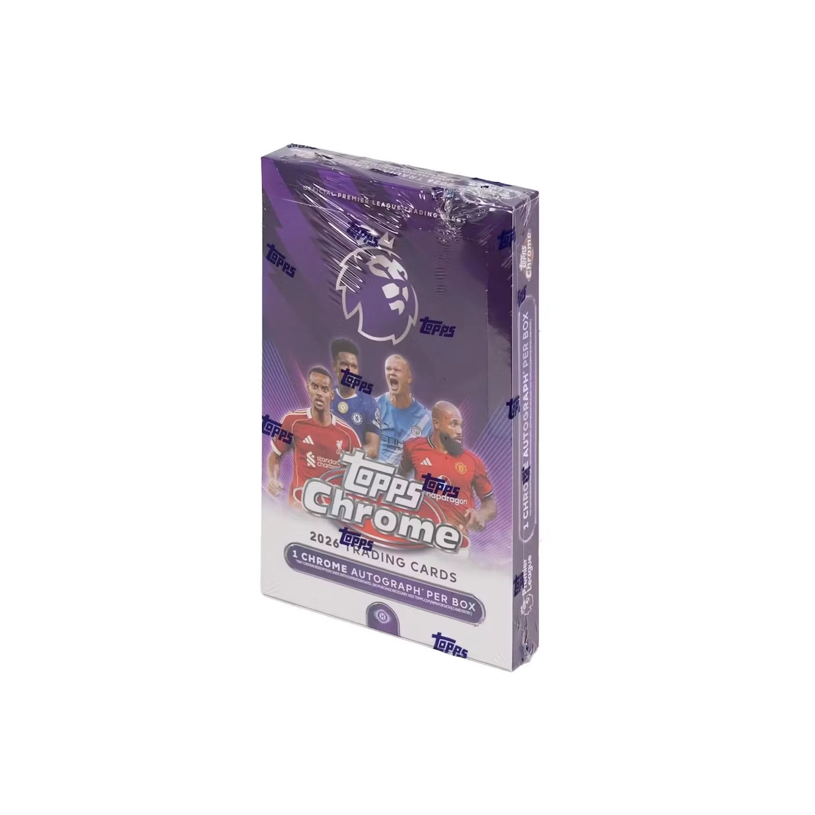 DRAFT - 2026 Topps Chrome Premier League EPL Soccer Hobby 12-Box Case