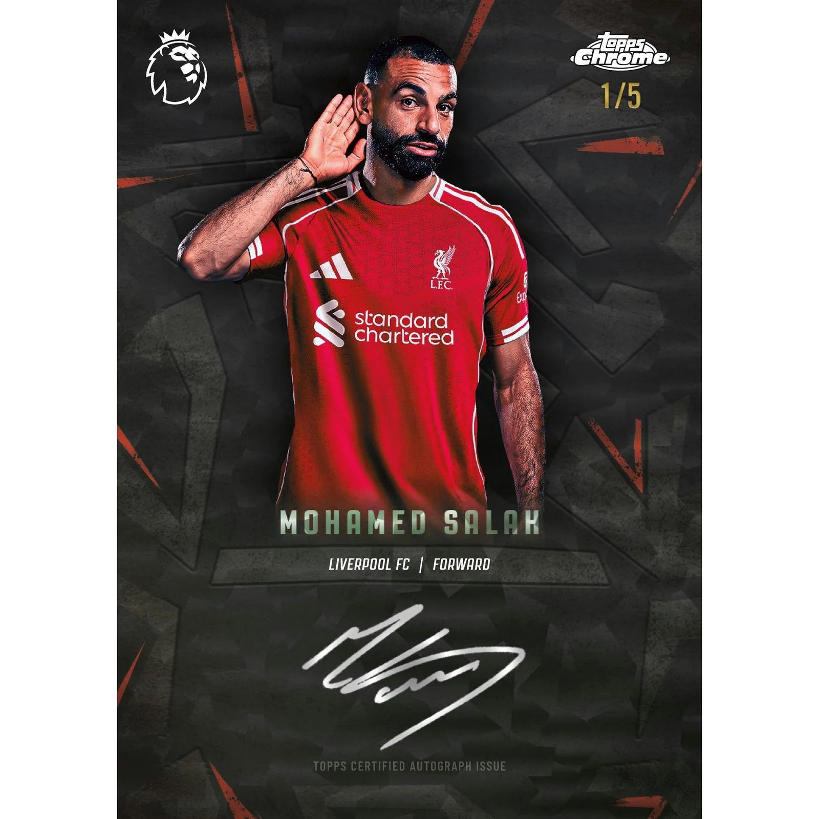 DRAFT - Just In 2026 Topps Chrome Premier League EPL Soccer Delight Box