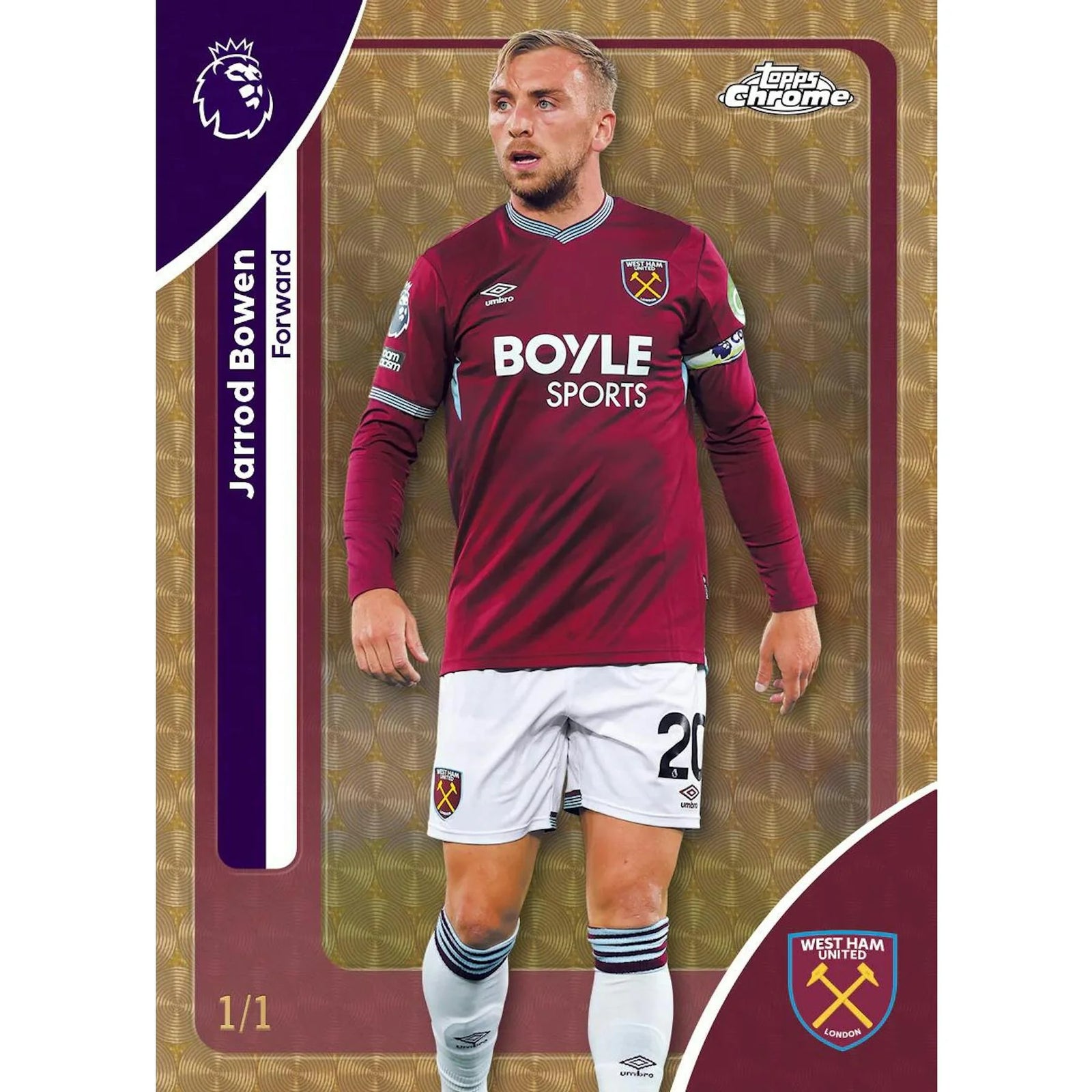 DRAFT - Just In 2026 Topps Chrome Premier League EPL Soccer Delight Box
