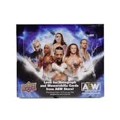 DRAFT - Just In 2022 Upper Deck All Elite Wrestling AEW Hobby Box