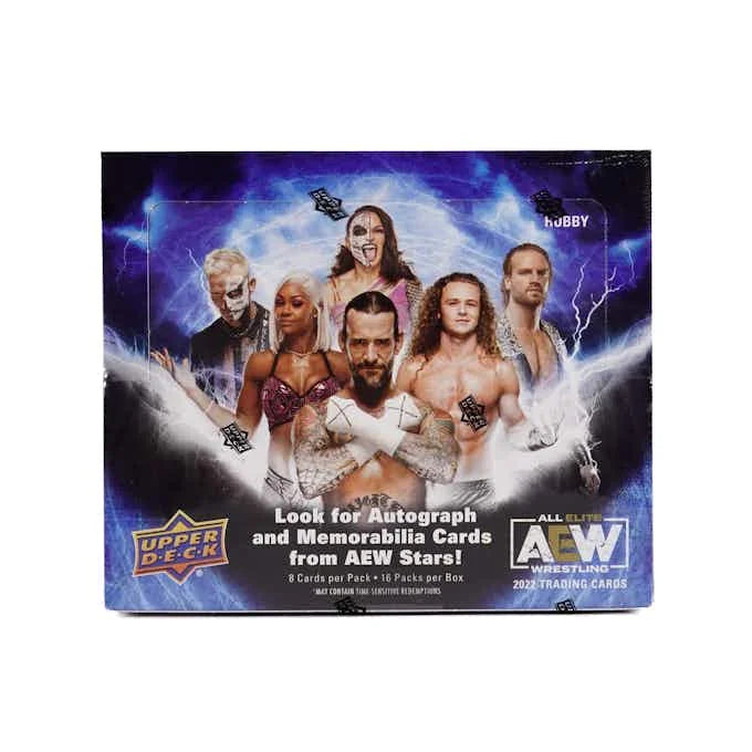 DRAFT - Just In 2022 Upper Deck All Elite Wrestling AEW Hobby Box
