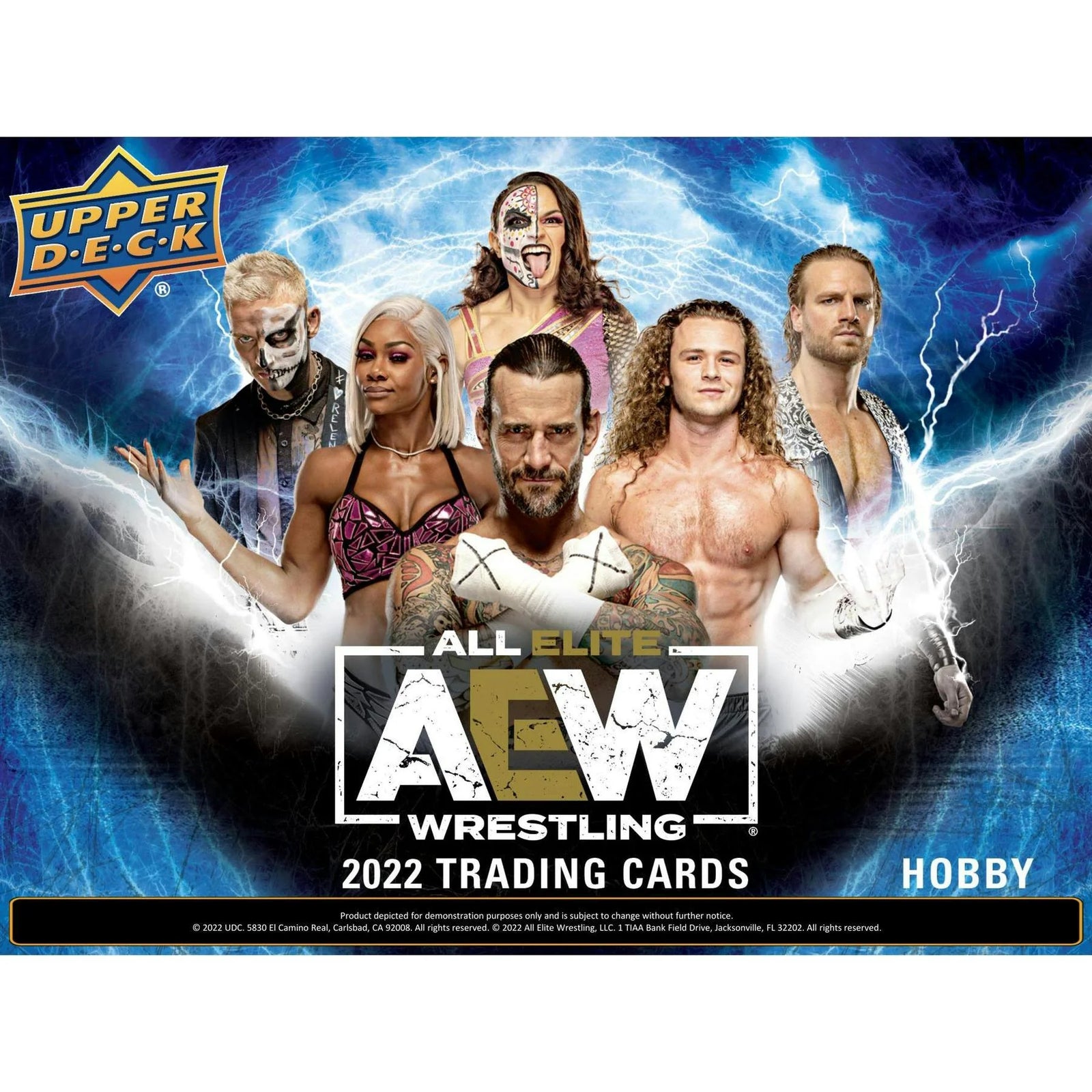 DRAFT - Just In 2022 Upper Deck All Elite Wrestling AEW Hobby Box
