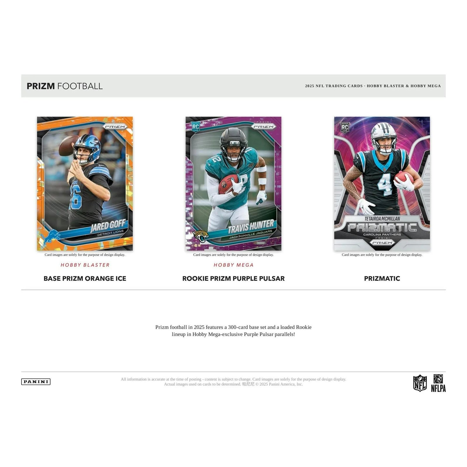 DRAFT - 2025 Panini Prizm Football Mega Hobby Box | dacardworld:BVDB0P07C4