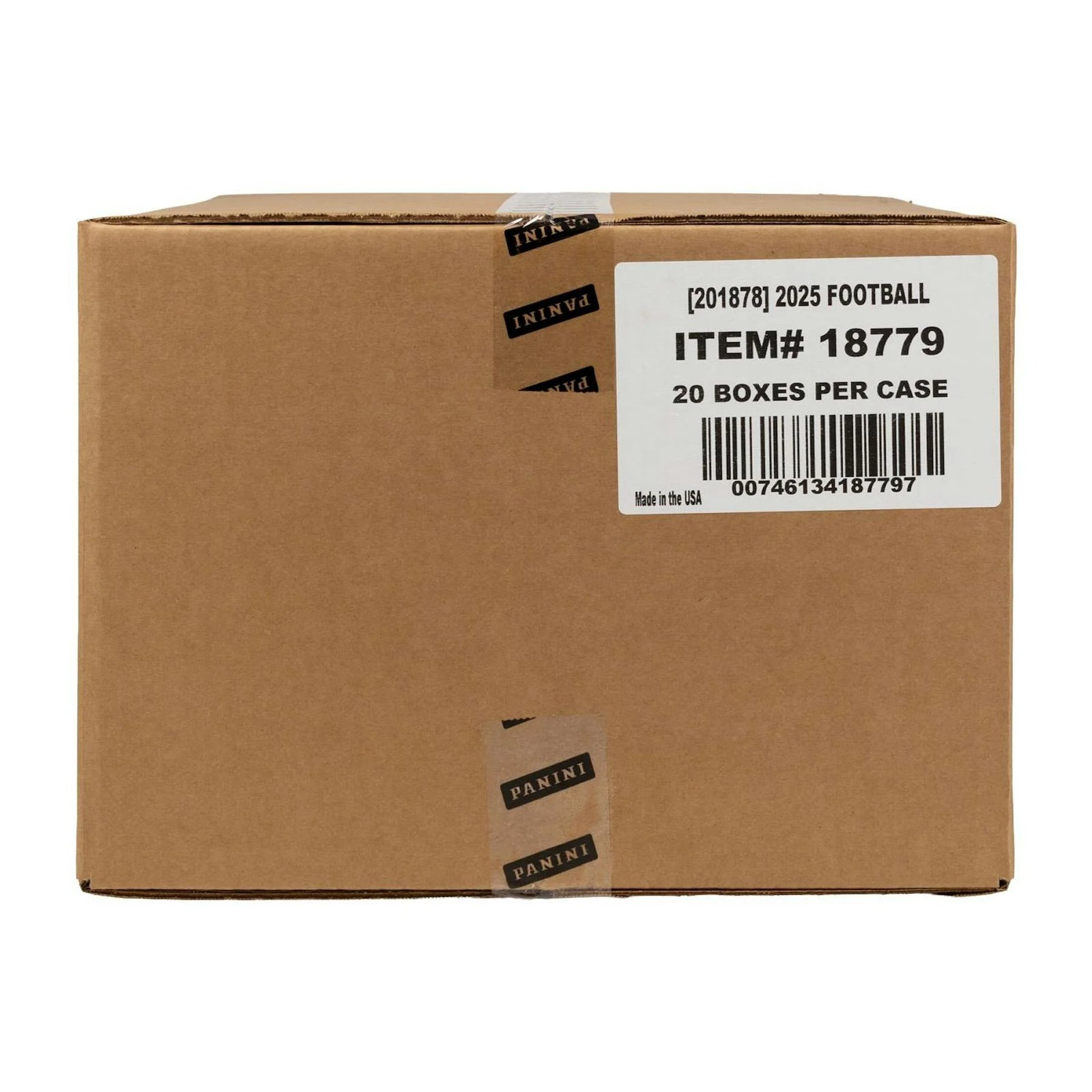 DRAFT - 2025 Panini Prizm Football Hobby Mega 20-Box Case