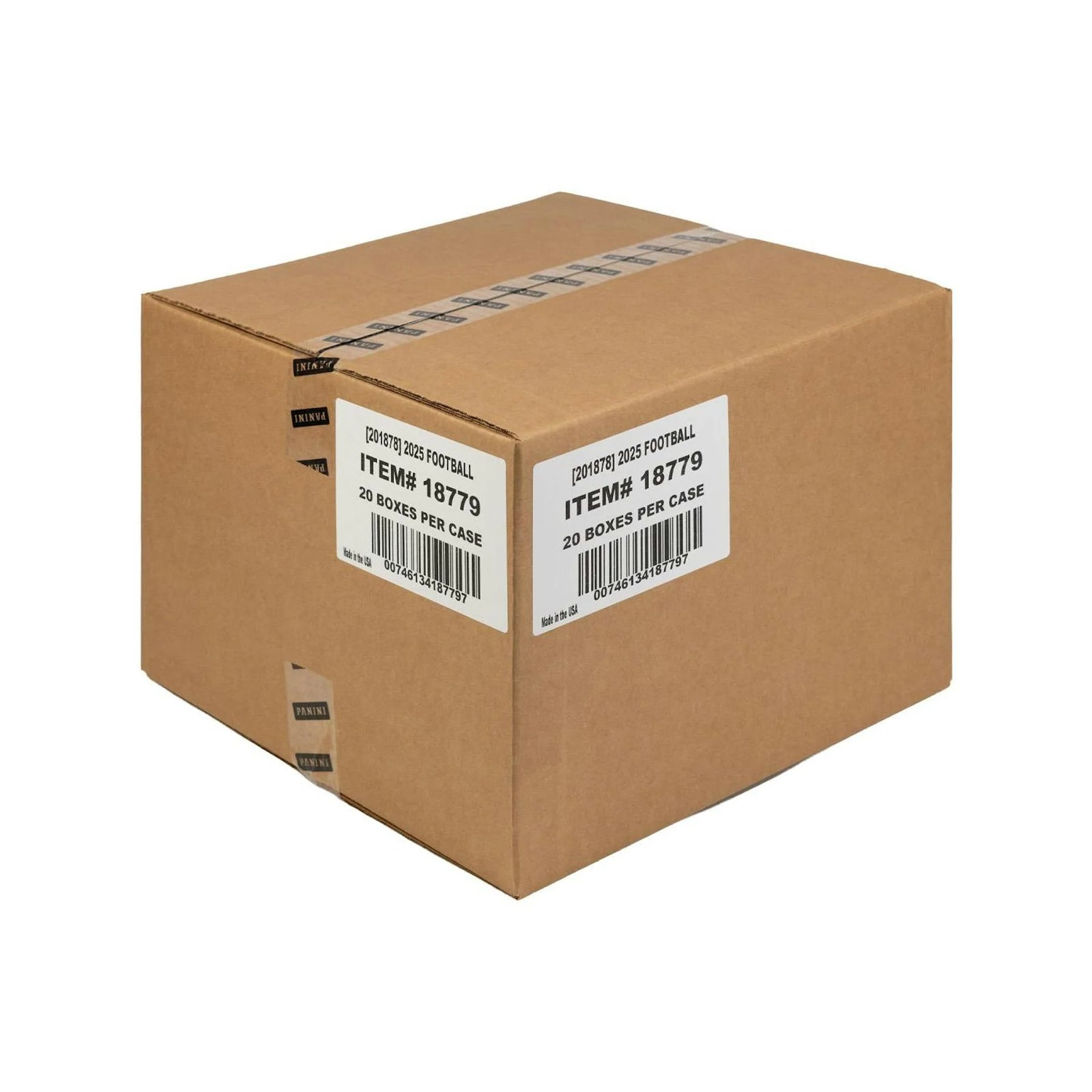 DRAFT - 2025 Panini Prizm Football Hobby Mega 20-Box Case
