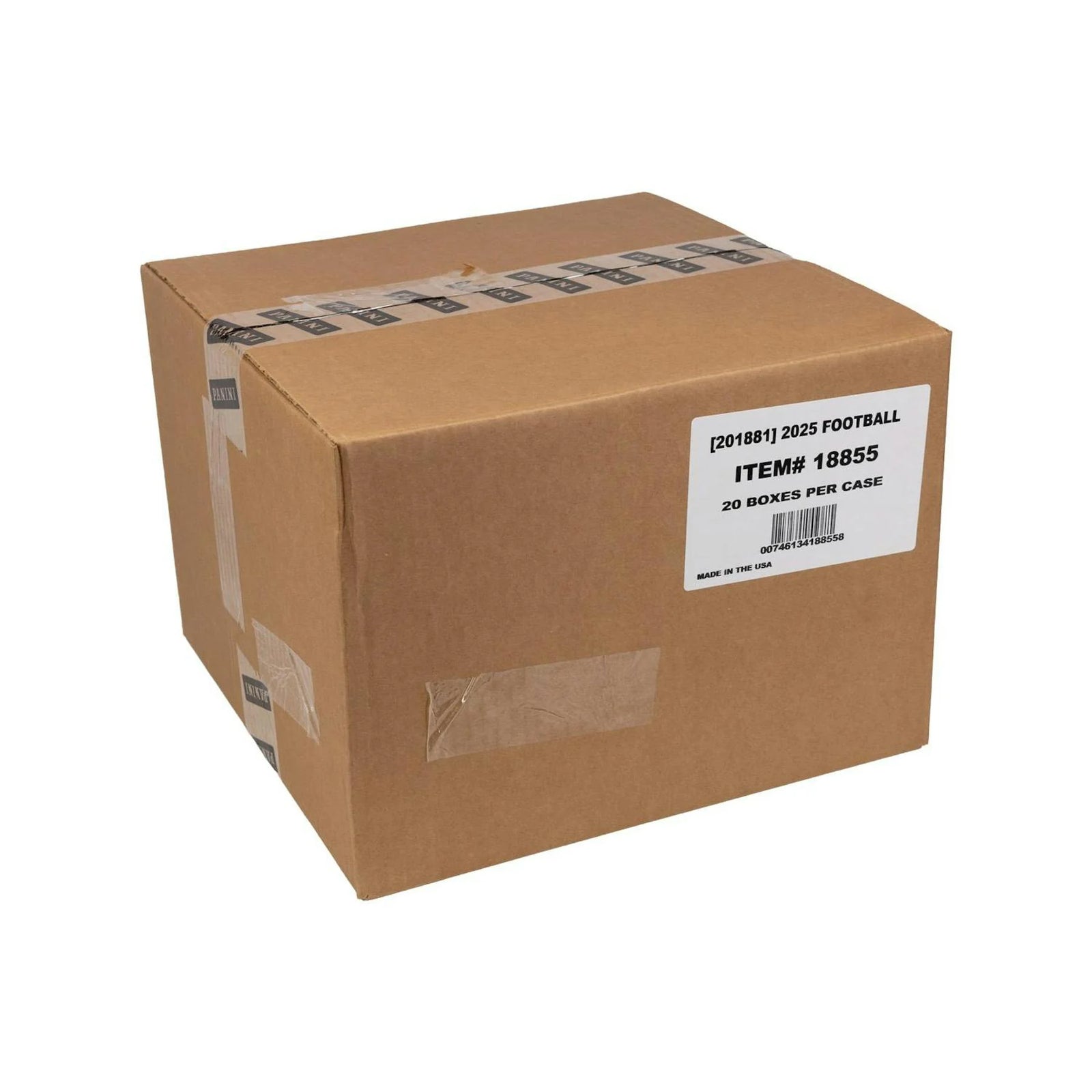 DRAFT - New 2025 Panini Donruss Optic Football Mega Hobby 20-Box Case