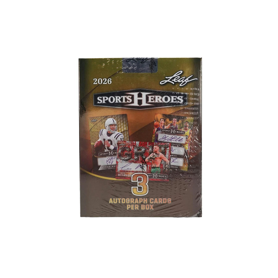 DRAFT - 2026 Leaf Metal Sports Heroes Hobby Box | dacardworld:BVDE0PXUPL