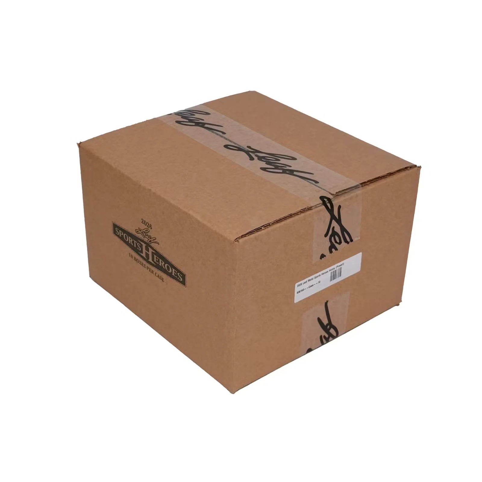 2026 Leaf Metal Sports Heroes Hobby 10-Box Case