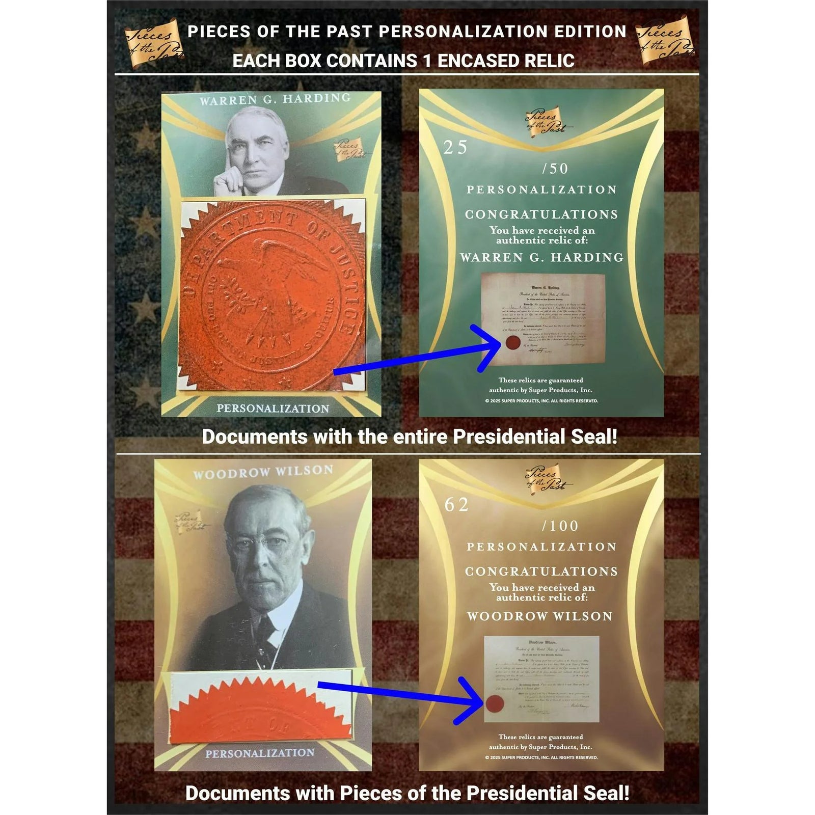 DRAFT - 2025 Keepsake Pieces of the Past Personalization Edition Hobby Box