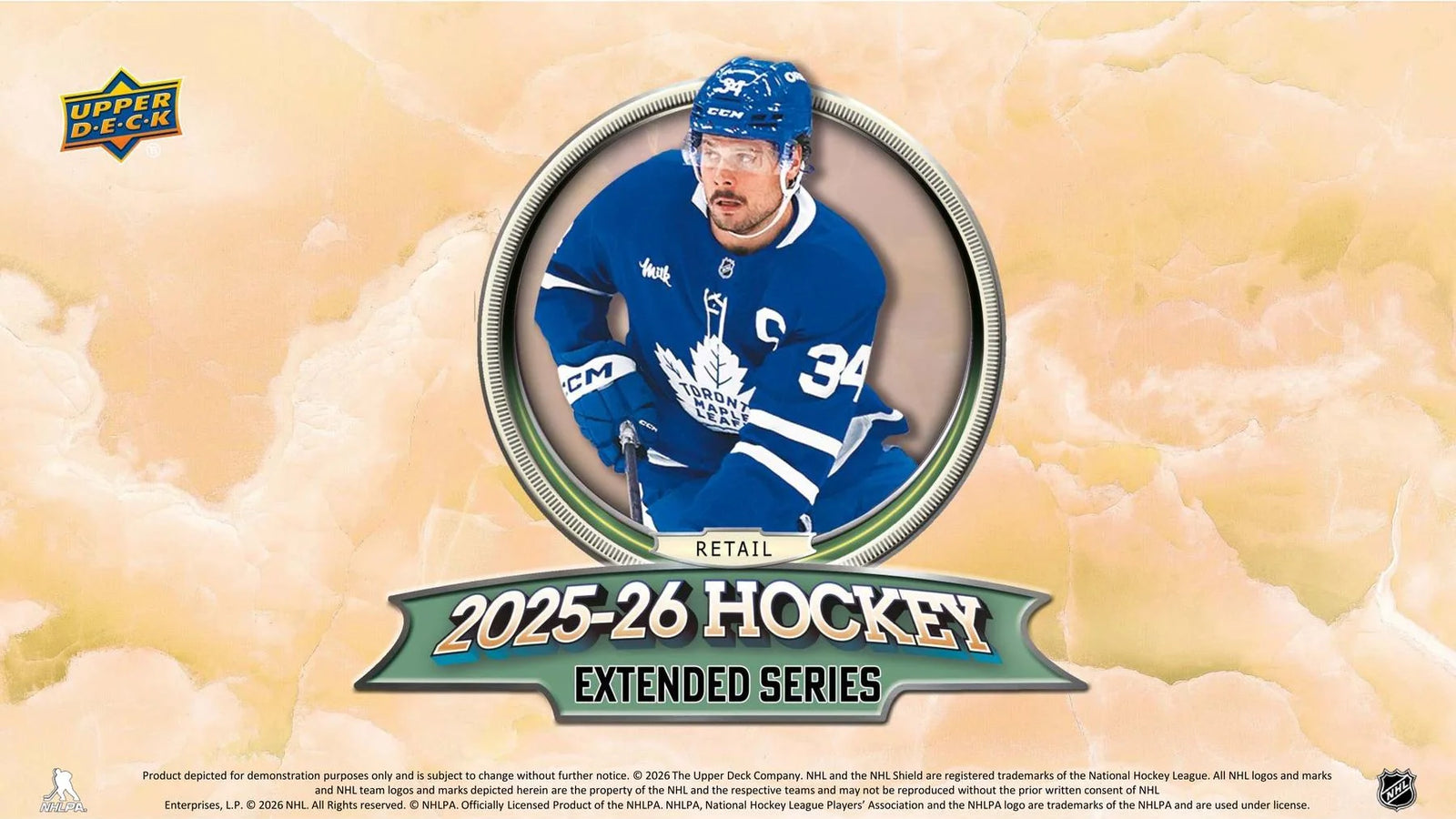 DRAFT - Presell 2025/26 Upper Deck Extended Series Hockey Blaster 20-Box Case (Presell) Releases Jun. 17th, 2026