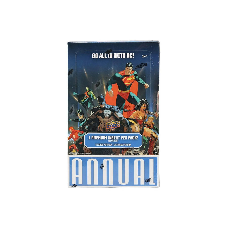 DRAFT - 2024/25 Upper Deck DC Annual Hobby Box | Presell