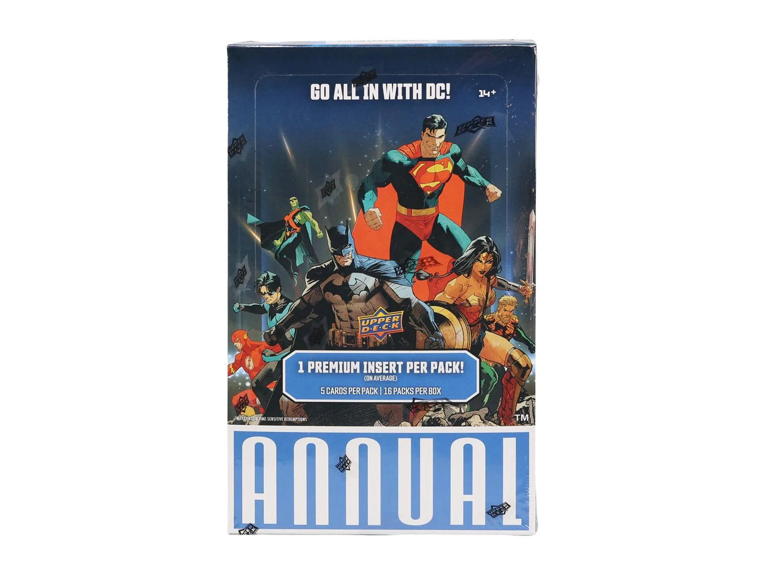 DRAFT - 2024/25 Upper Deck DC Annual Hobby Box | Presell