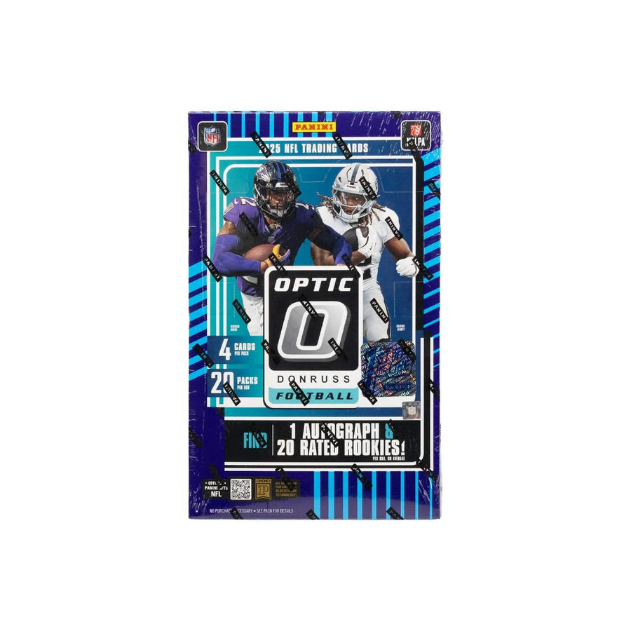 DRAFT - 2025 Panini Donruss Optic Football FOTL Hobby Box | First Off The Line