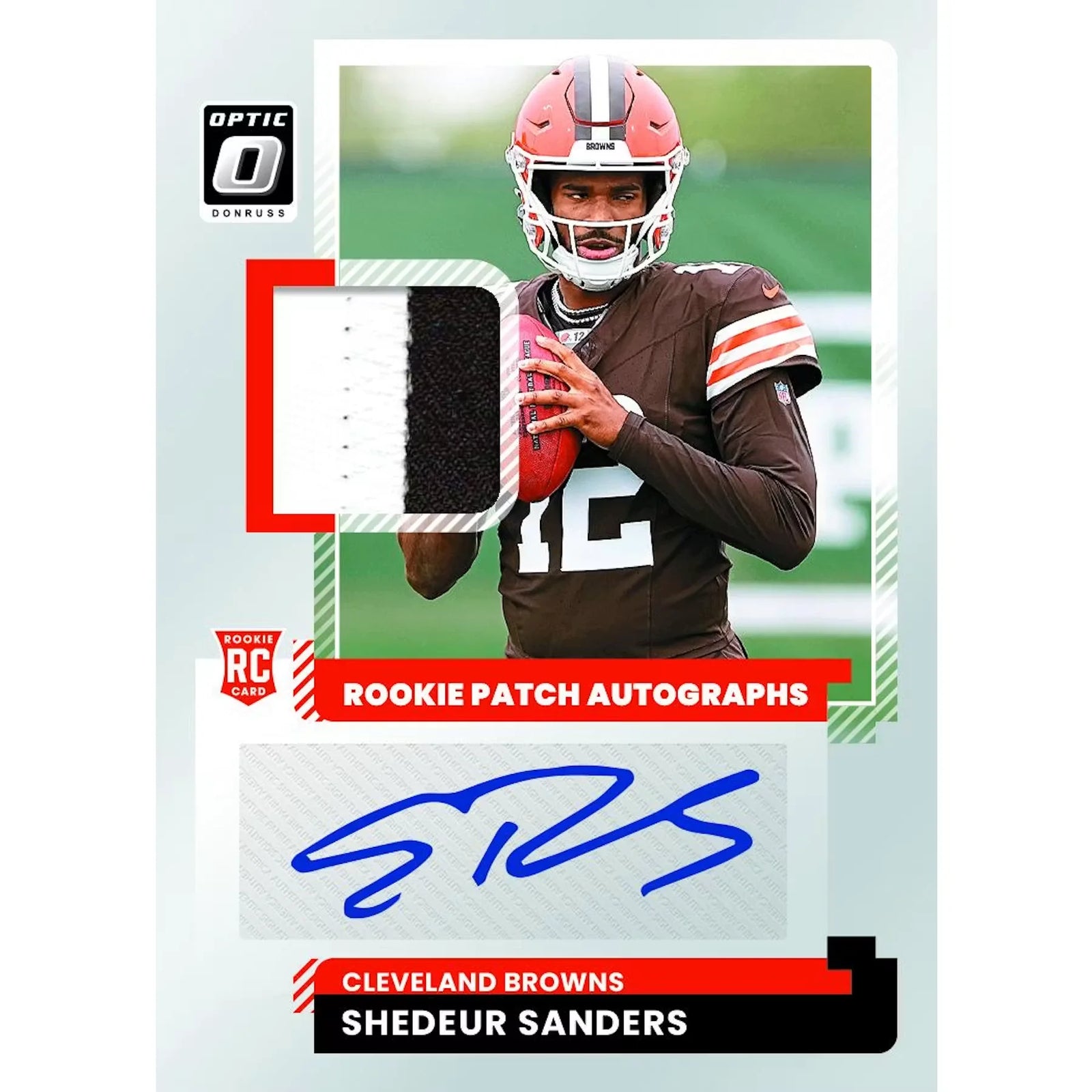 DRAFT - 2025 Panini Donruss Optic Football 1st Off The Line Hobby 12-Box Case