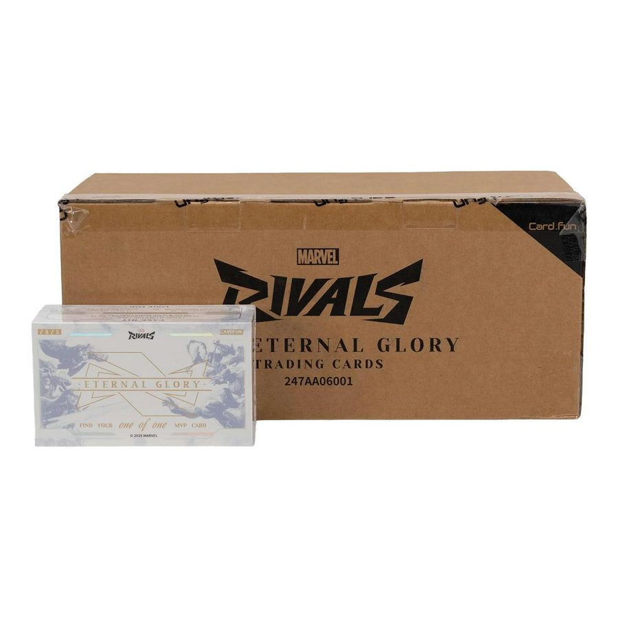 DRAFT - Marvel Rivals Eternal Glory Hobby 10-Box Case | 2026 Card.Fun Release