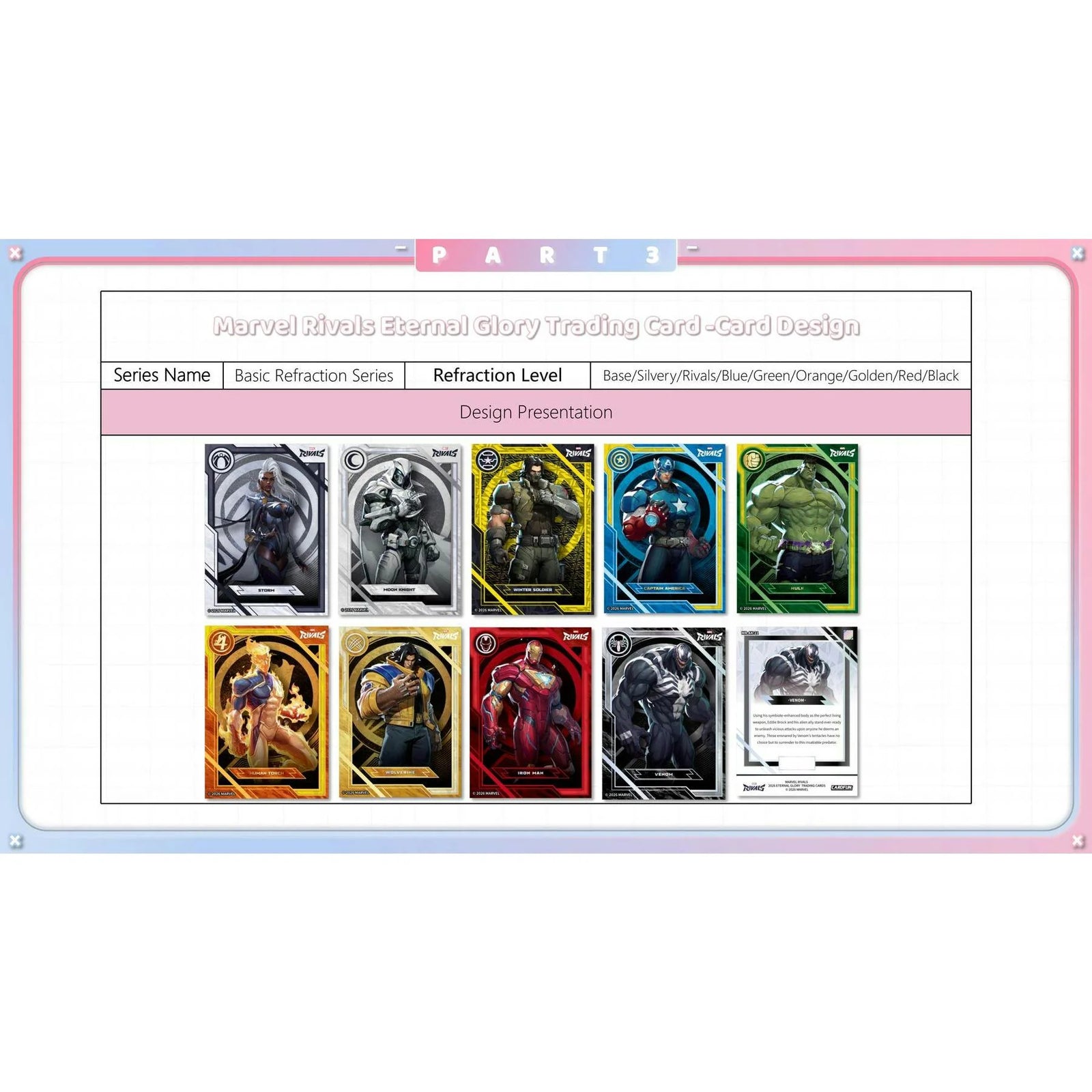 DRAFT - Marvel Rivals Eternal Glory Hobby 10-Box Case | 2026 Card.Fun Release