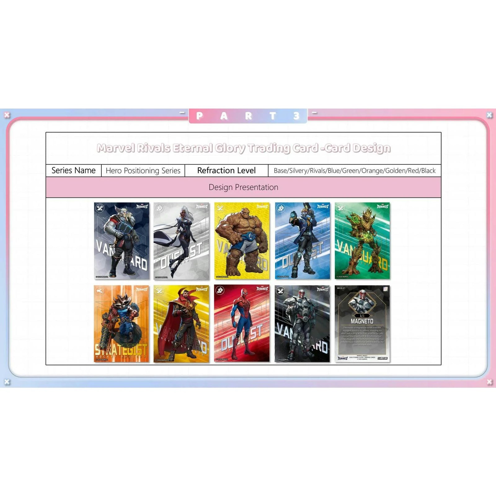 DRAFT - Marvel Rivals Eternal Glory Hobby 10-Box Case | 2026 Card.Fun Release
