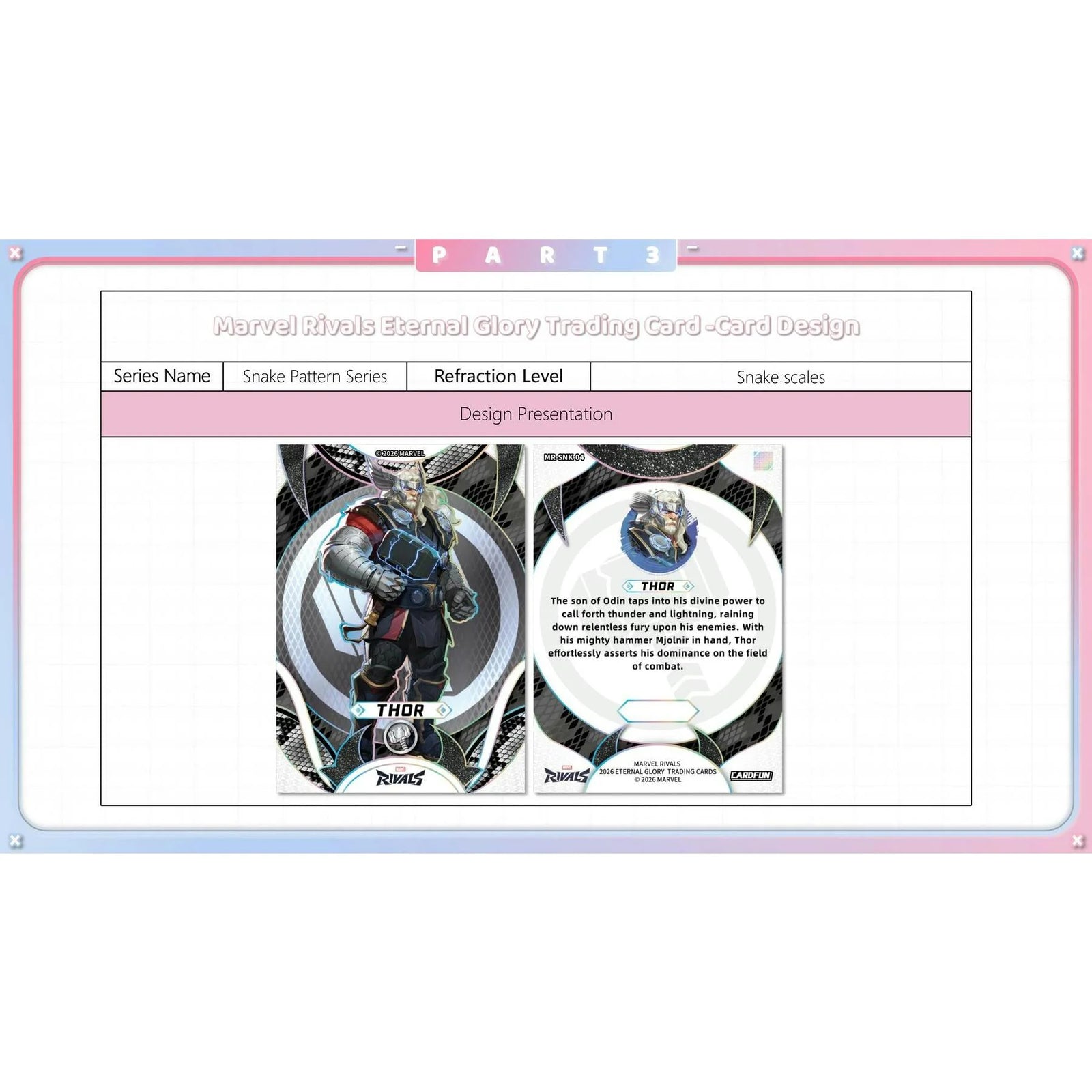 DRAFT - Marvel Rivals Eternal Glory Hobby 10-Box Case | 2026 Card.Fun Release