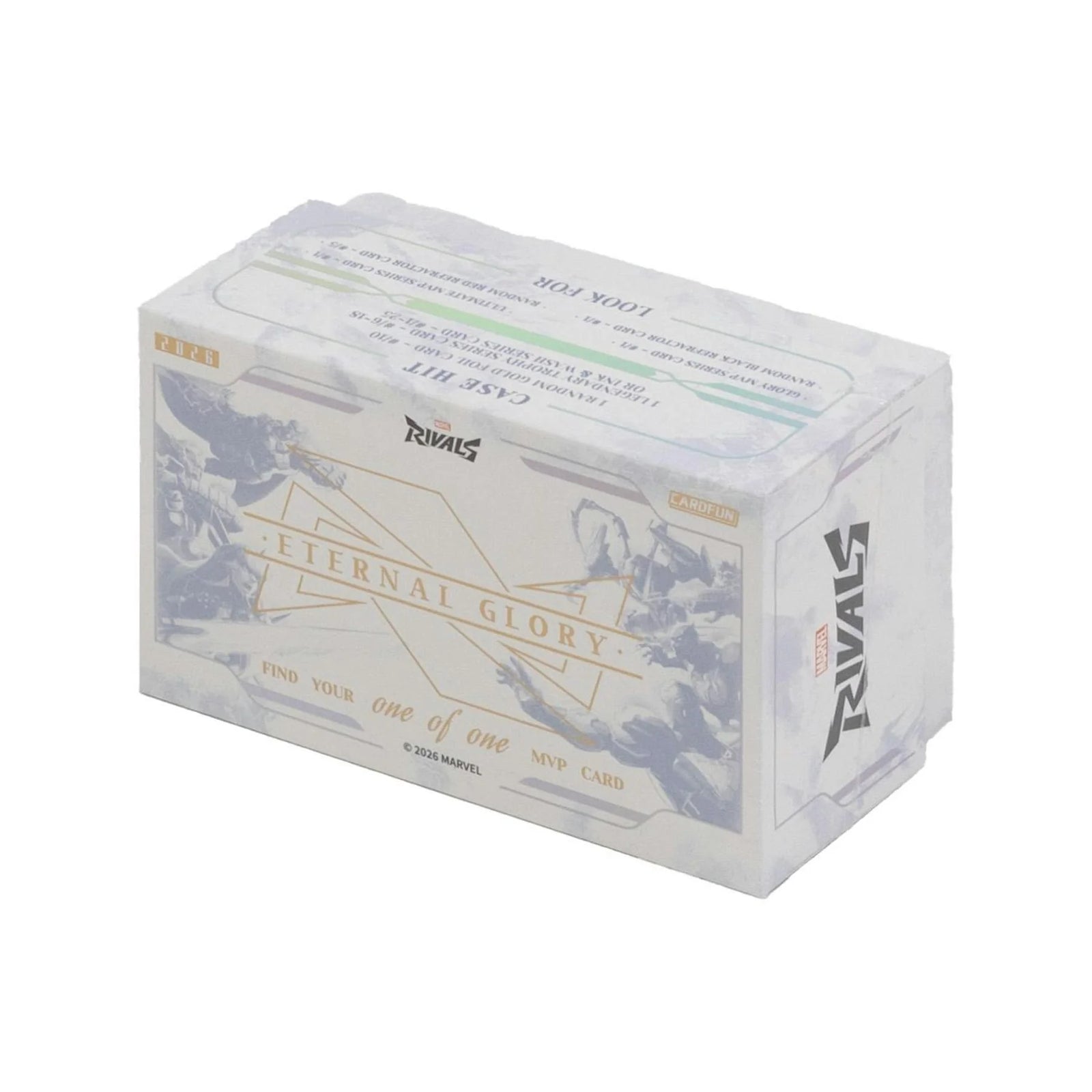 DRAFT - Marvel Rivals Eternal Glory Hobby 10-Box Case | 2026 Card.Fun Release