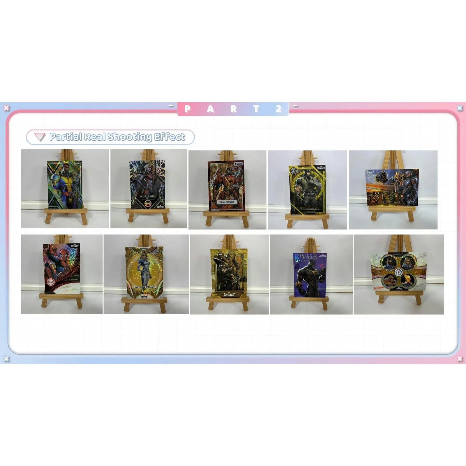 DRAFT - Marvel Rivals Eternal Glory Hobby 10-Box Case | 2026 Card.Fun Release