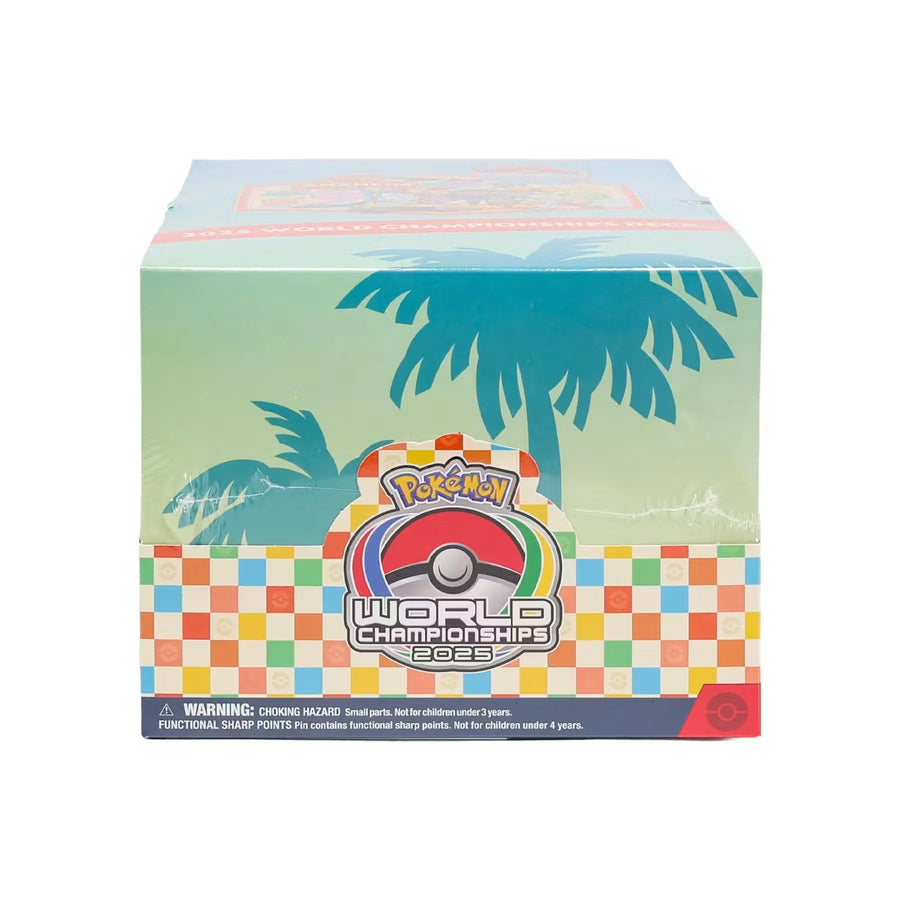 Pokemon 2025 World Championships 8-Deck Box | Presell (Ships Sealed Only)