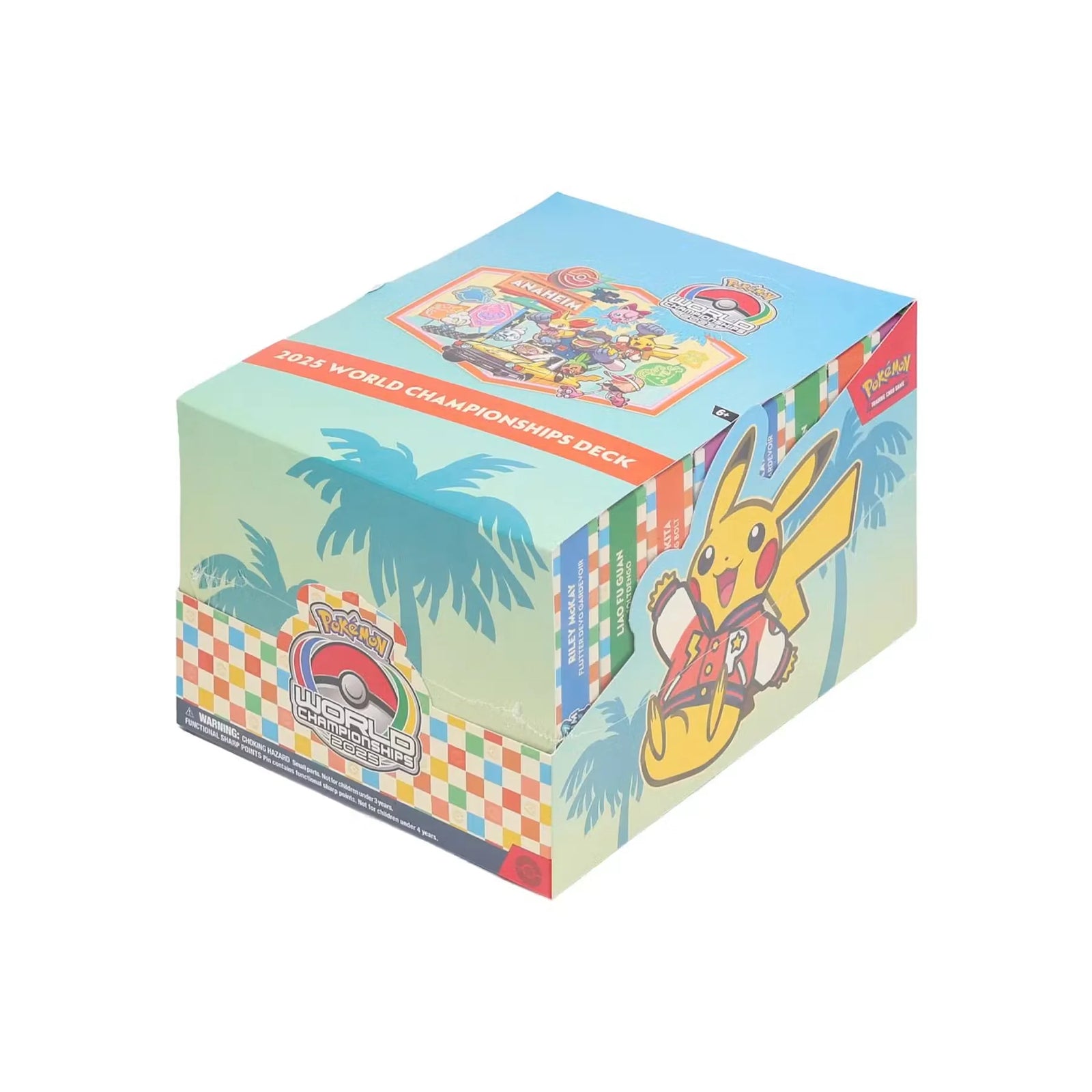 Pokemon 2025 World Championships 8-Deck Box | Presell (Ships Sealed Only)