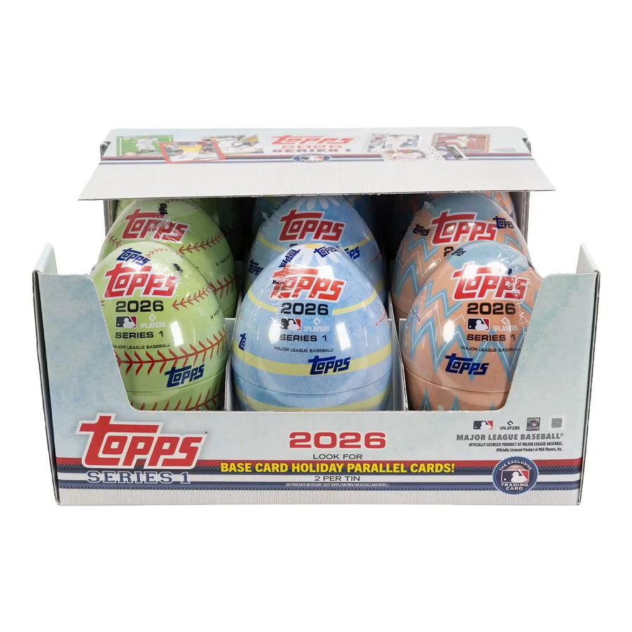 DRAFT - 2026 Topps Series 1 Baseball 9-Tin Box