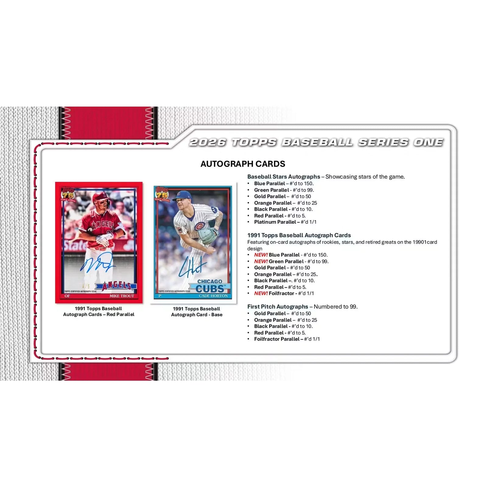 DRAFT - 2026 Topps Series 1 Baseball 9-Tin Box
