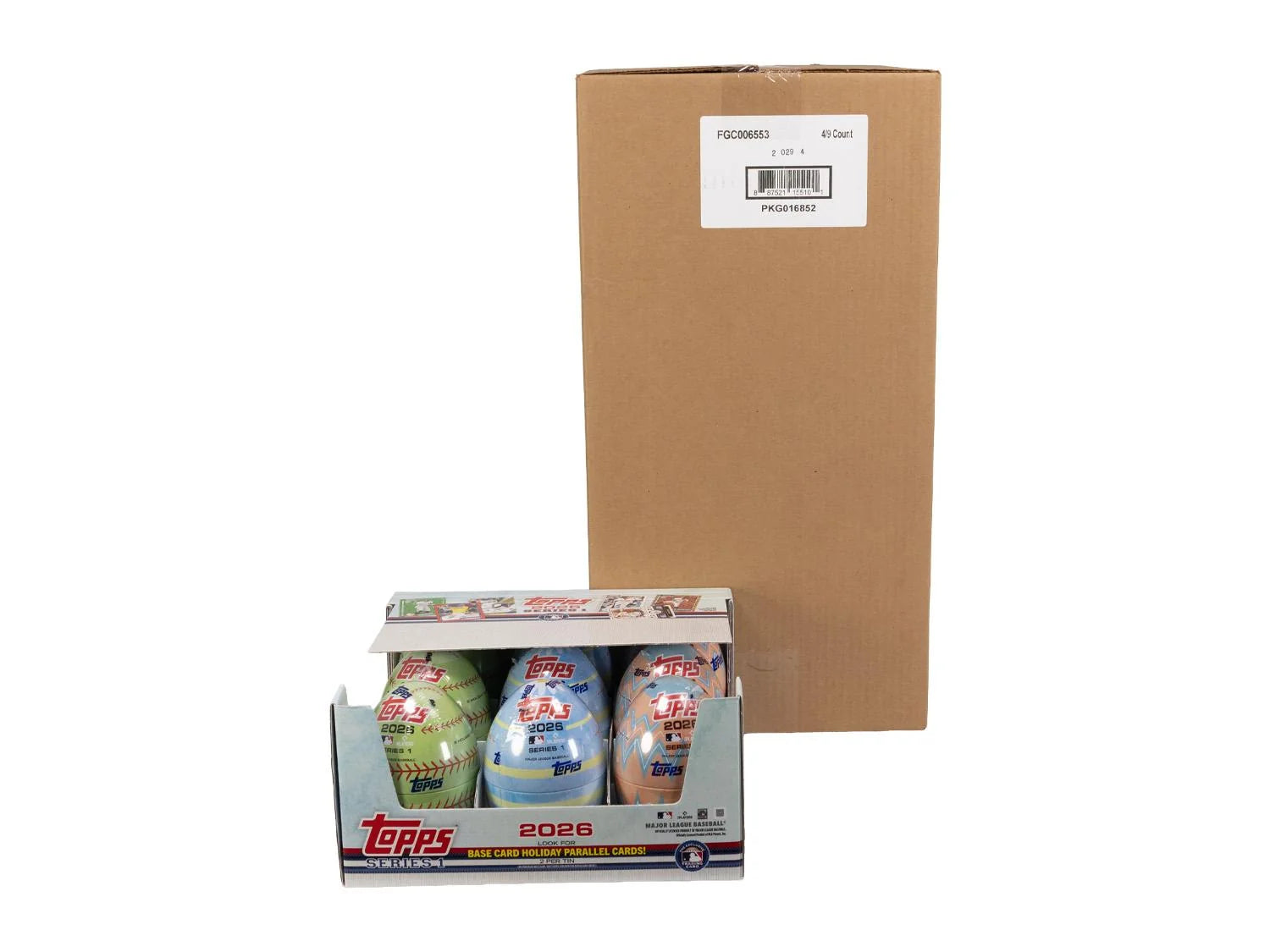 DRAFT - New 2026 Topps Series 1 Baseball 9-Tin 4-Box Case (36 Tins!)