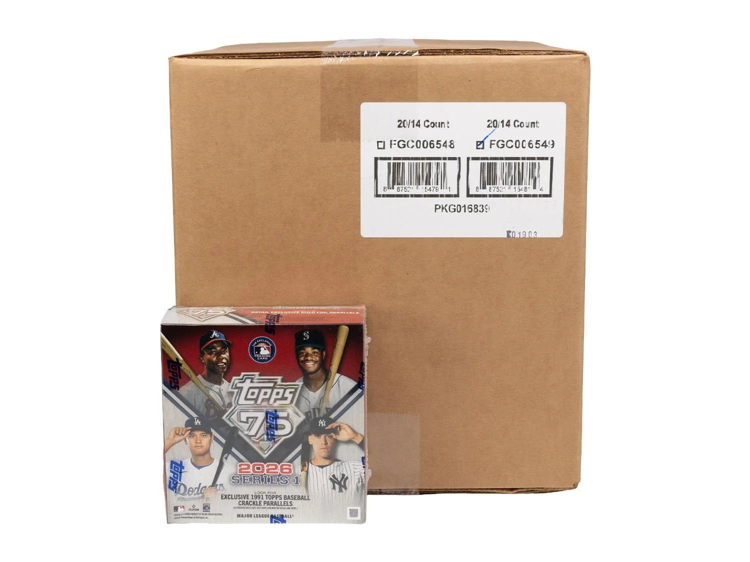 DRAFT - New 2026 Topps Series 1 Baseball Mega 20-Box Case
