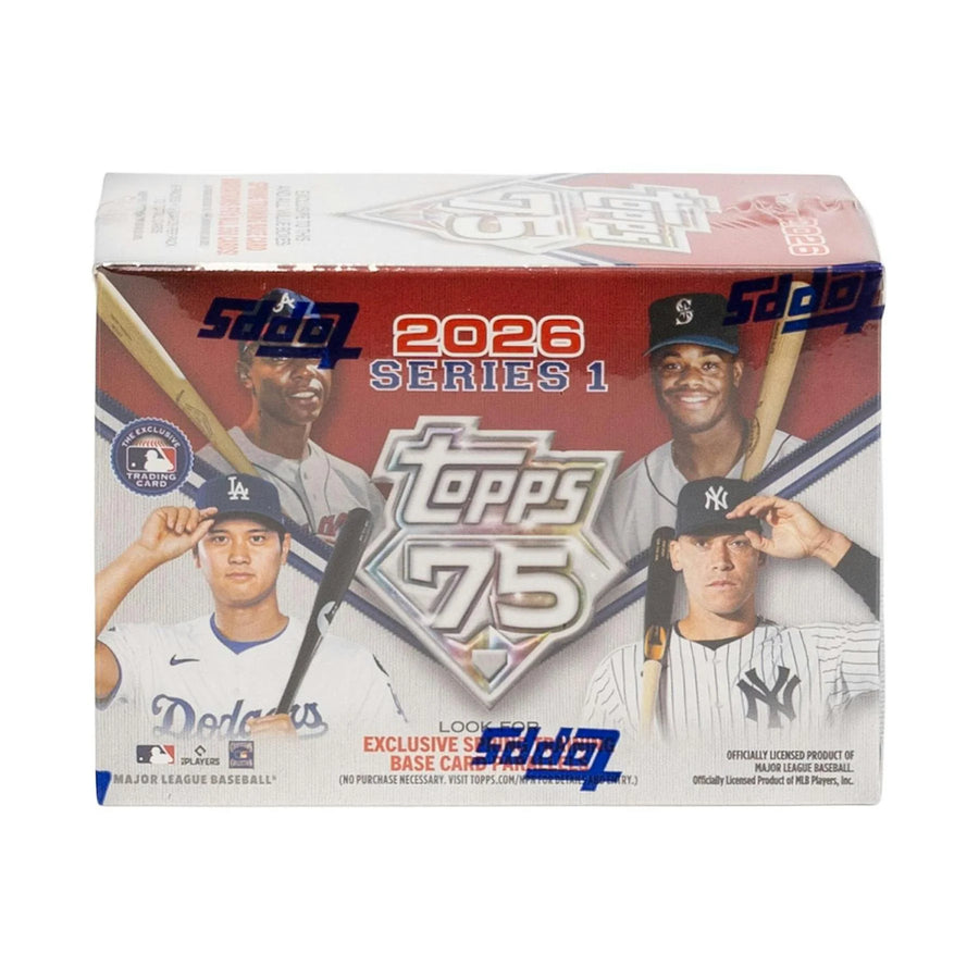 DRAFT - 2026 Topps Series 1 Baseball Blaster Box