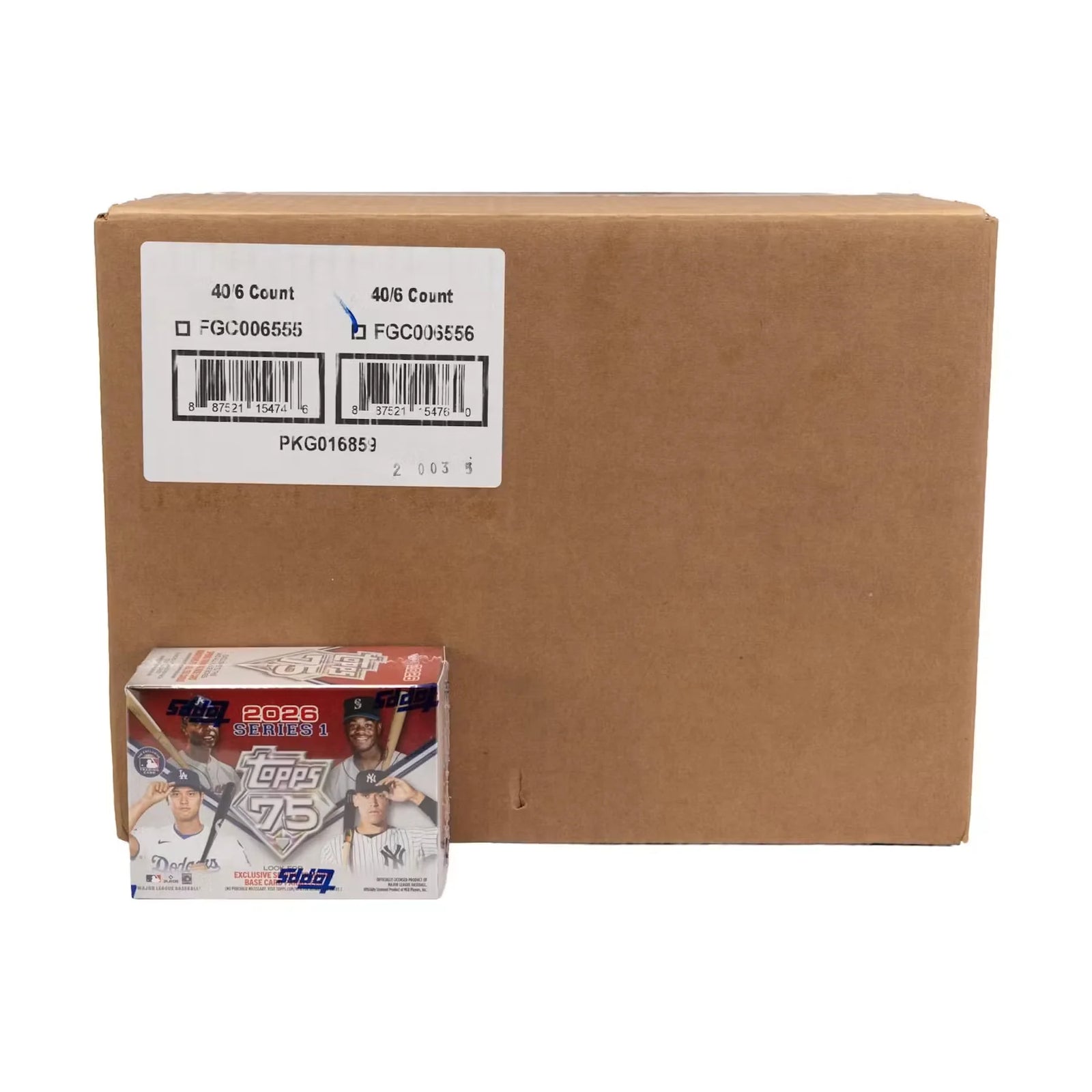 DRAFT - 2026 Topps Series 1 Baseball Blaster 40-Box Case