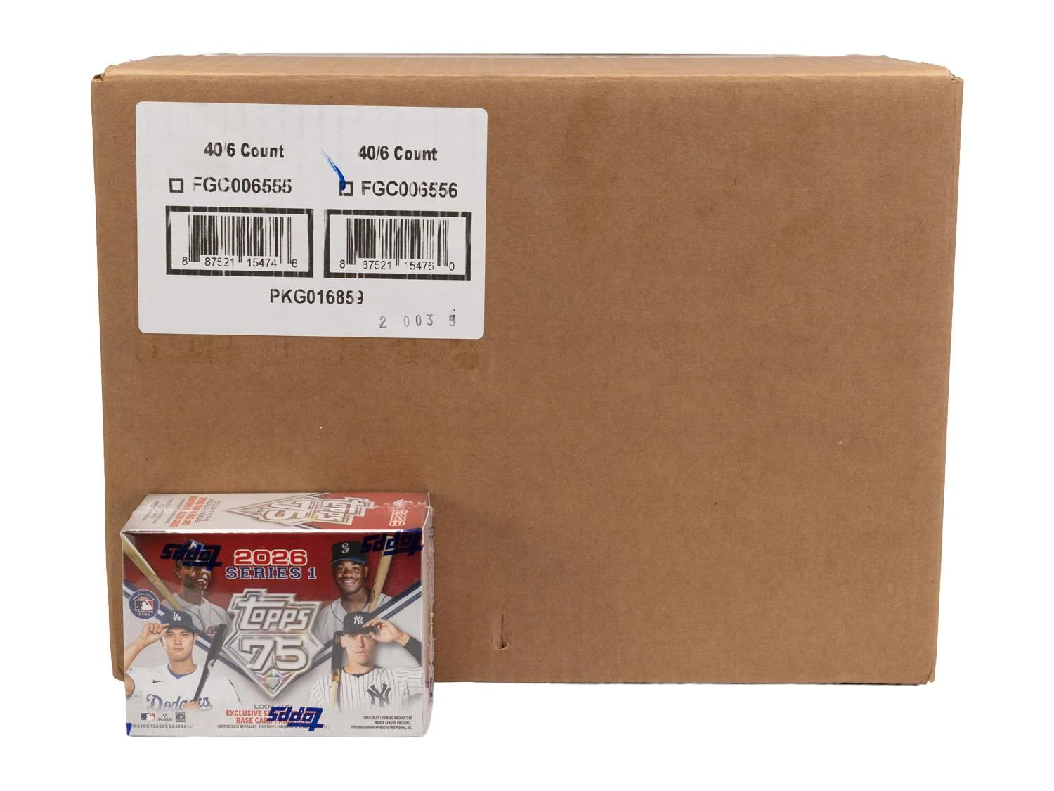 DRAFT - 2026 Topps Series 1 Baseball Blaster 40-Box Case
